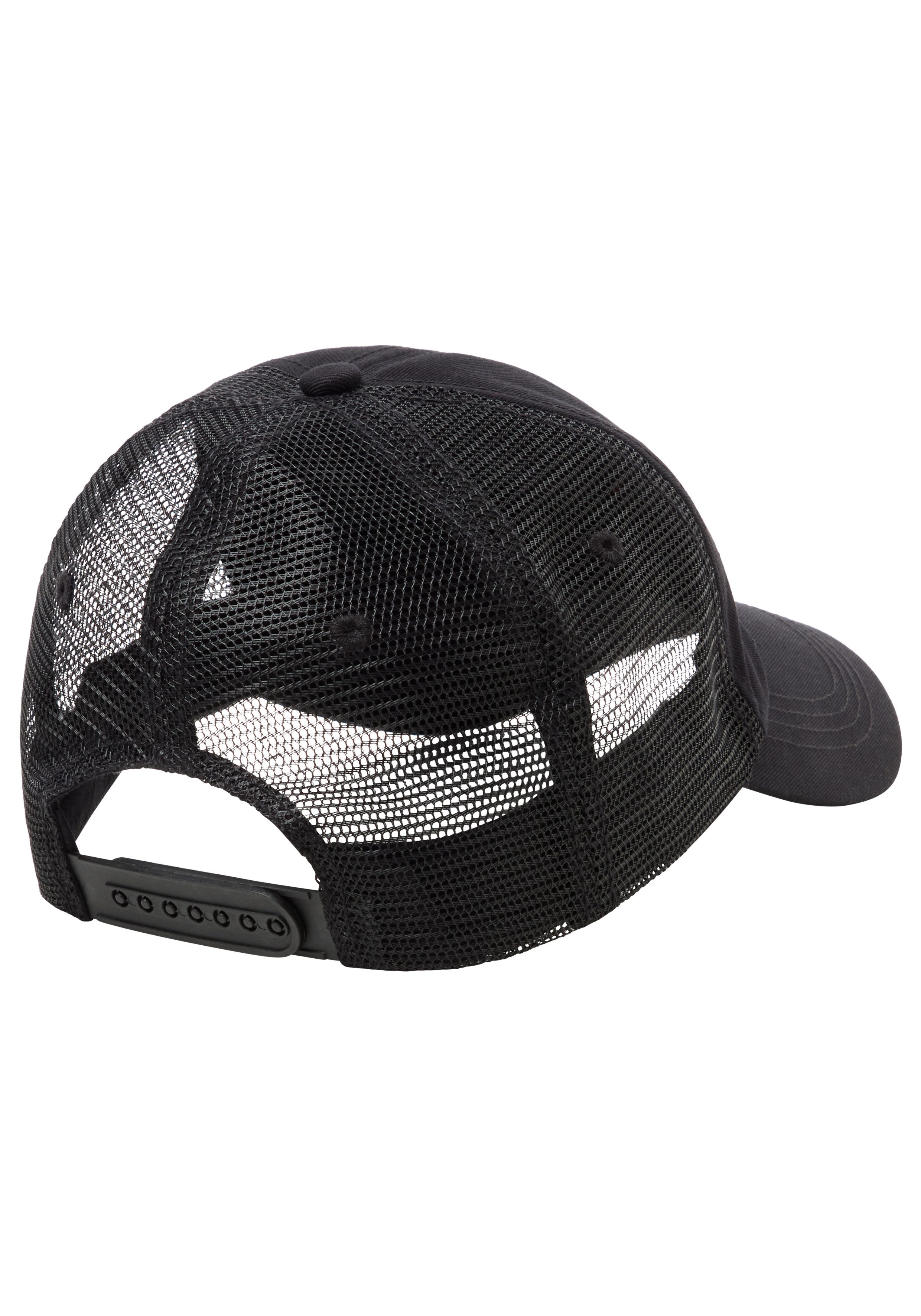 BOSS ORANGE Baseball Cap Derrel-Trucker-PL aus Baumwoll-Twill mit Mesh-Einsatz