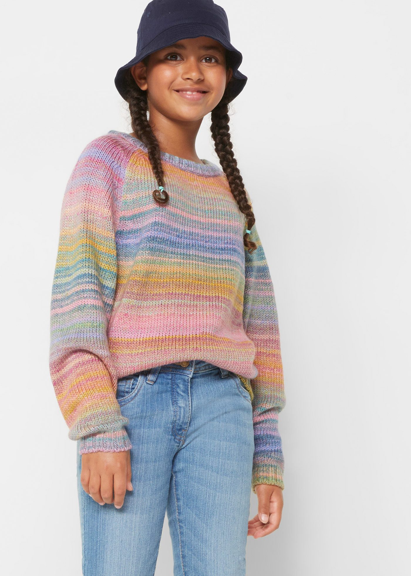 bonprix Strickpullover Grobstrick-Pullover
