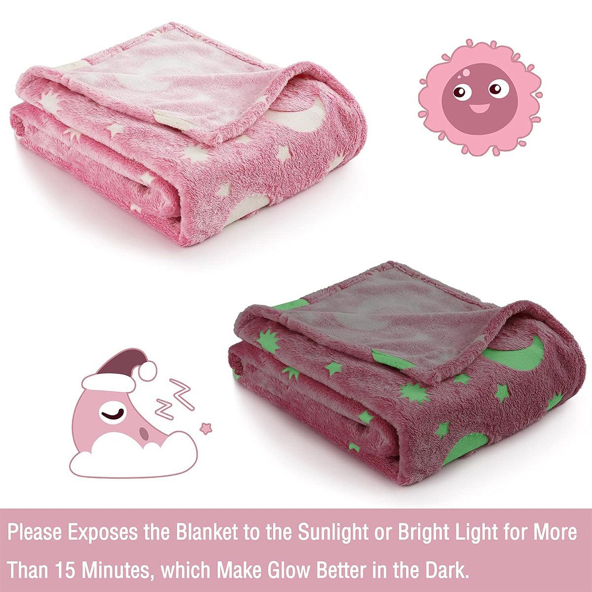 XDeer Deckenleuchten Glow in the Dark Decke Kinder leuchtende Decke Kuschel günstig online kaufen