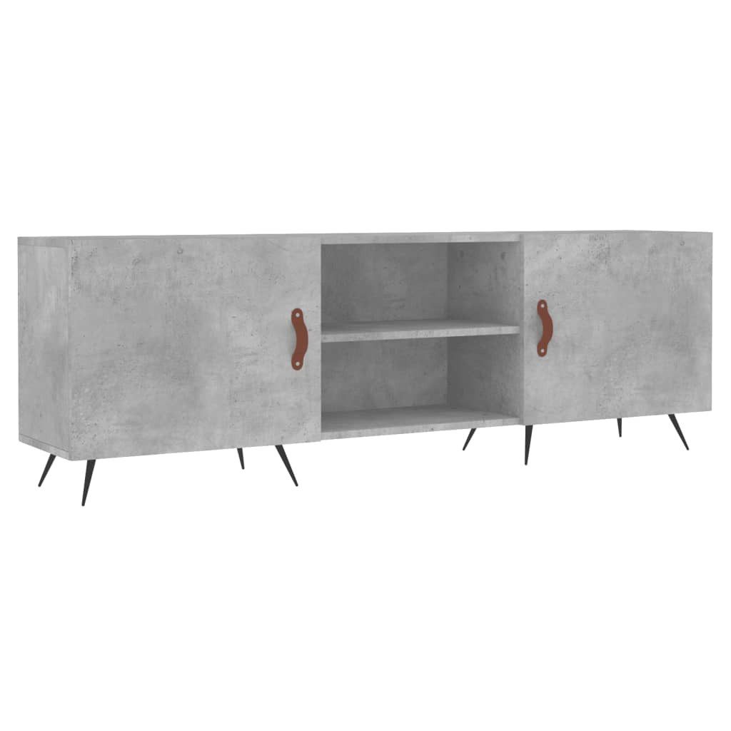 vidaXL TV-Schrank TV-Schrank Betongrau 150x30x50 cm günstig online kaufen