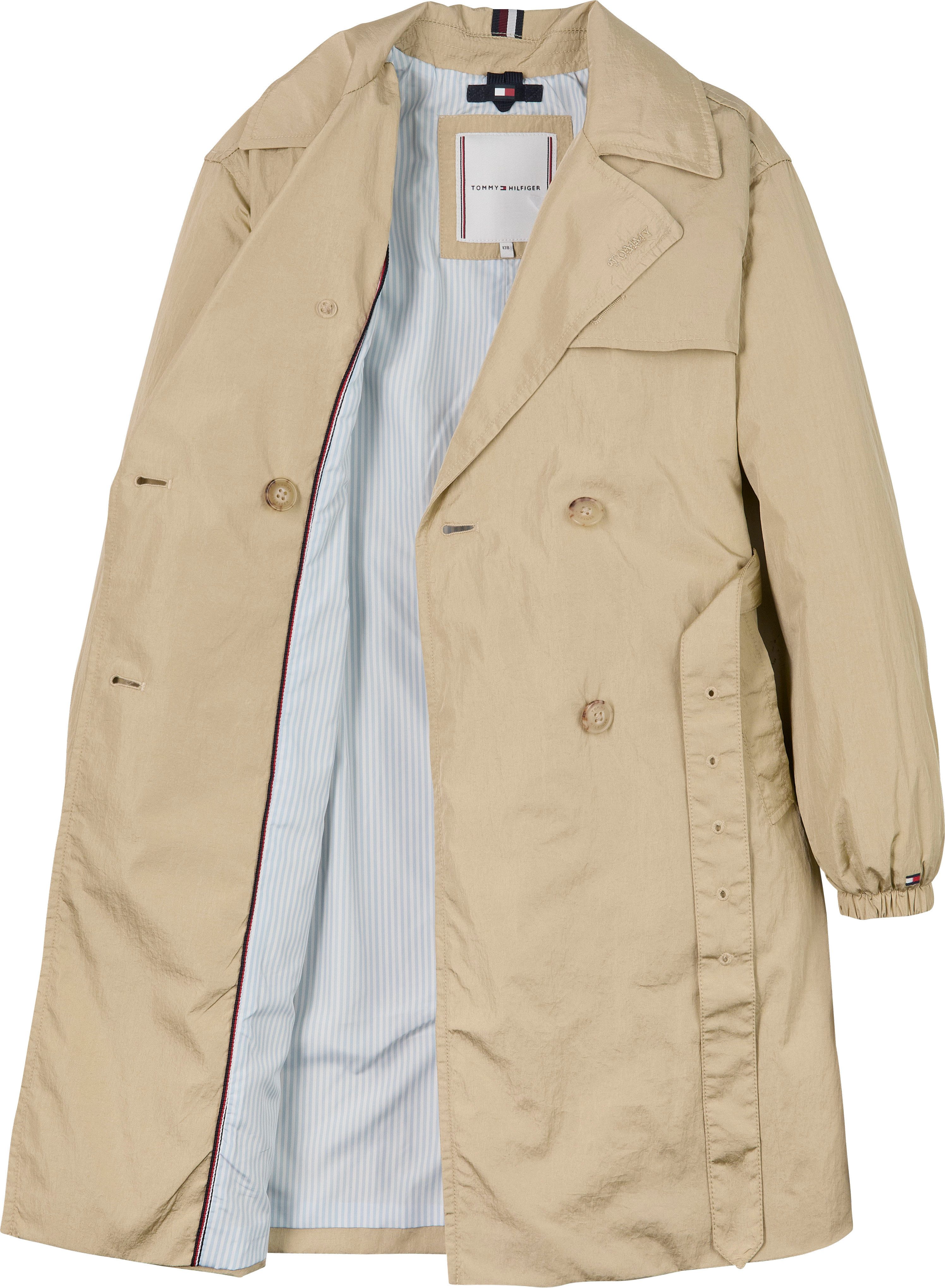 Tommy Hilfiger Trenchcoat NYLON TRENCH COAT für Kinder bis 16 Jahre