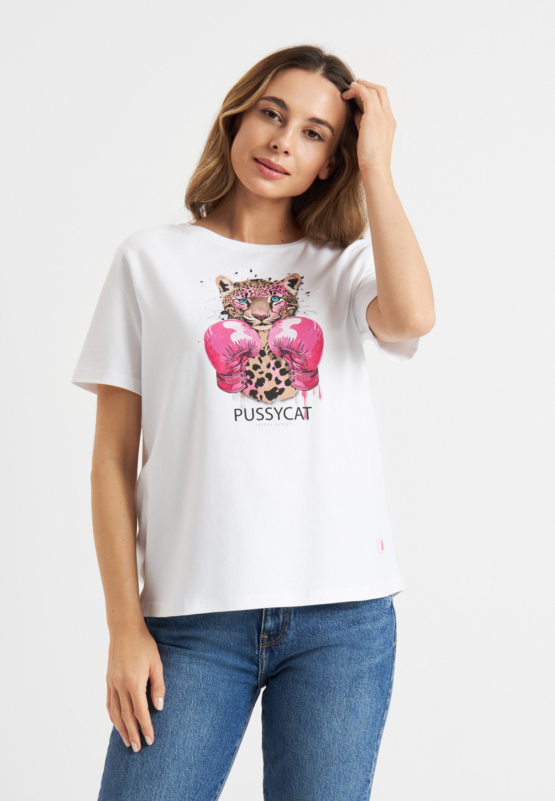 Frieda & Freddies NY Print-Shirt T-shirt günstig online kaufen