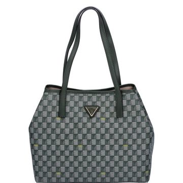 Guess Umhängetasche GUESS Damen Shopper Vikky Olive Logo (1-tlg)