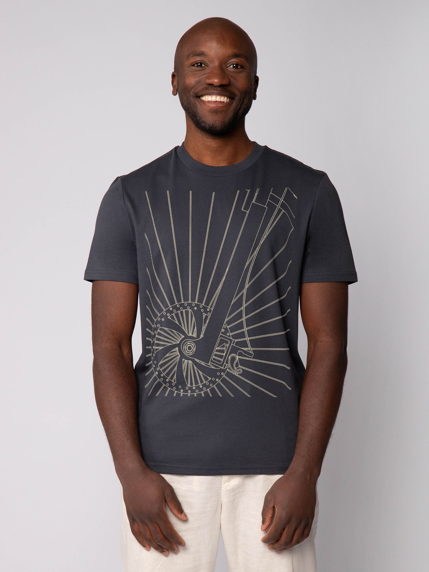 T-Shirt Fahrradspeichen