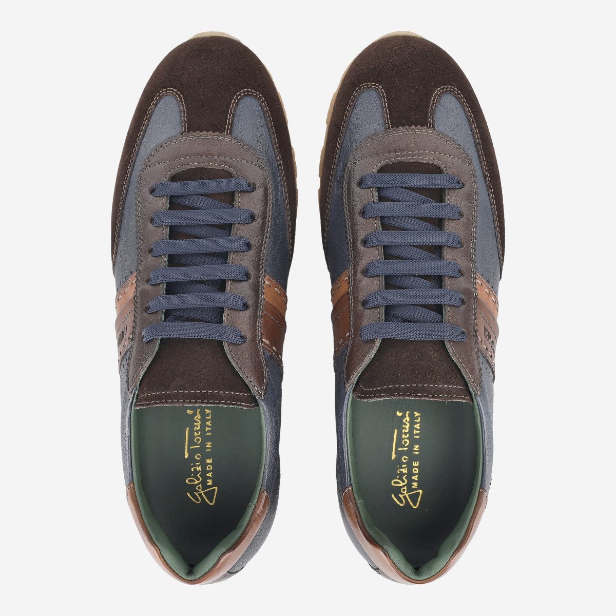 Galizio Torresi Galizio Torresi 310468 V70826, Sneaker, Blau, kombiniert, Herren Sneaker