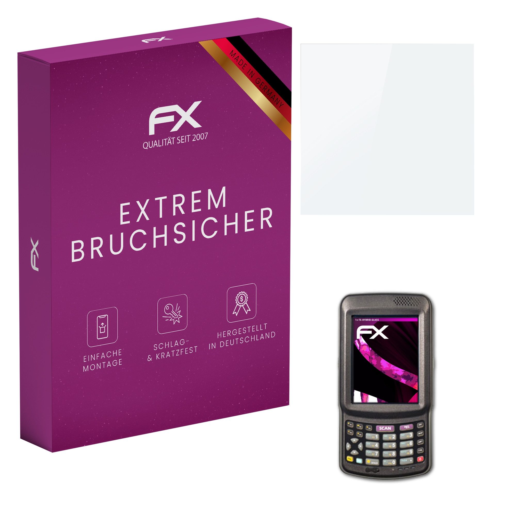 Schutzfolie Panzerglasfolie für Argox PA-100