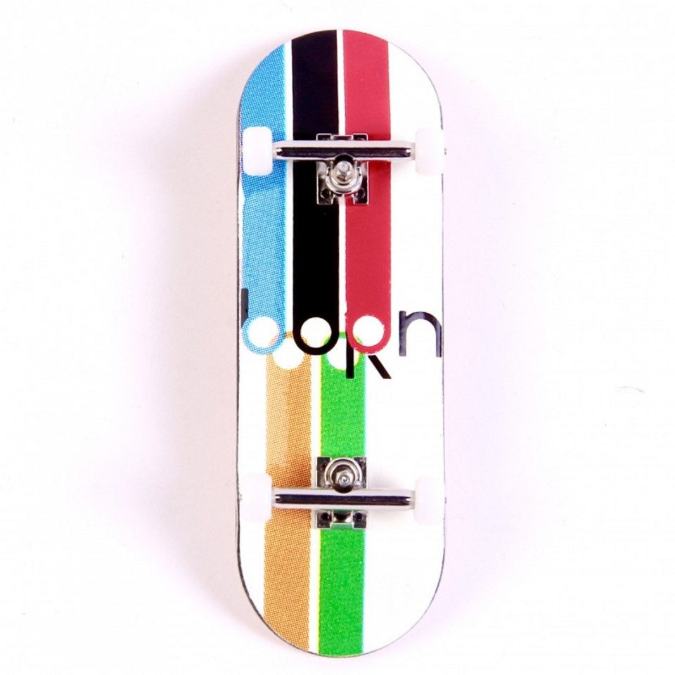 Fingerskateboard Pro Born Rasta Complete