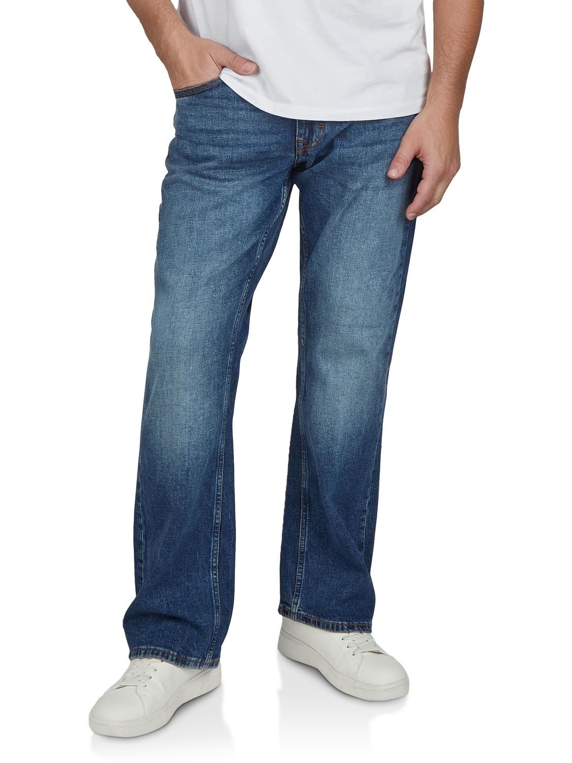 Bootcut-Jeans Herren Jeanshose Oregon Boot Cut