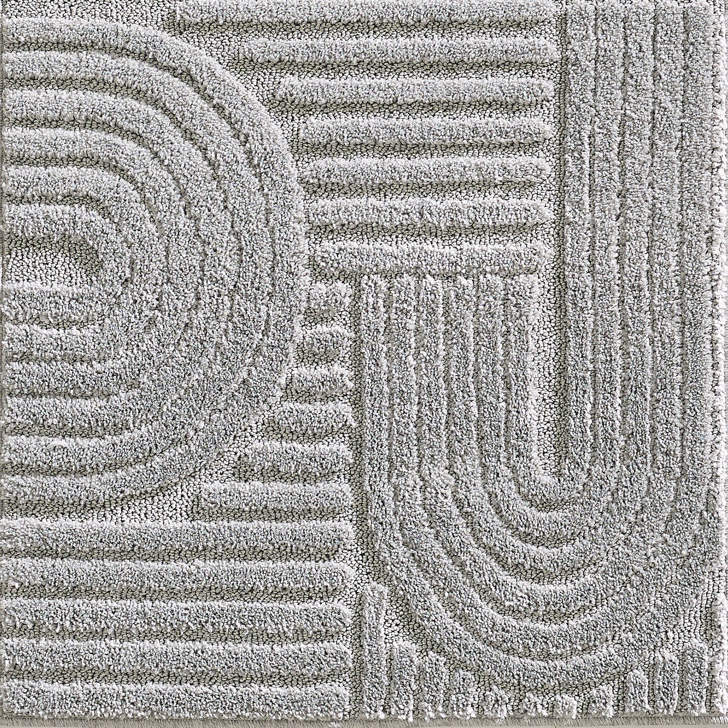 SIMPEX24 Designteppich Skandinavischer Boho, Rechteckig, Höhe: 8 mm, Teppich Wohnzimmer, Schlafzimmer, Gästezimmer