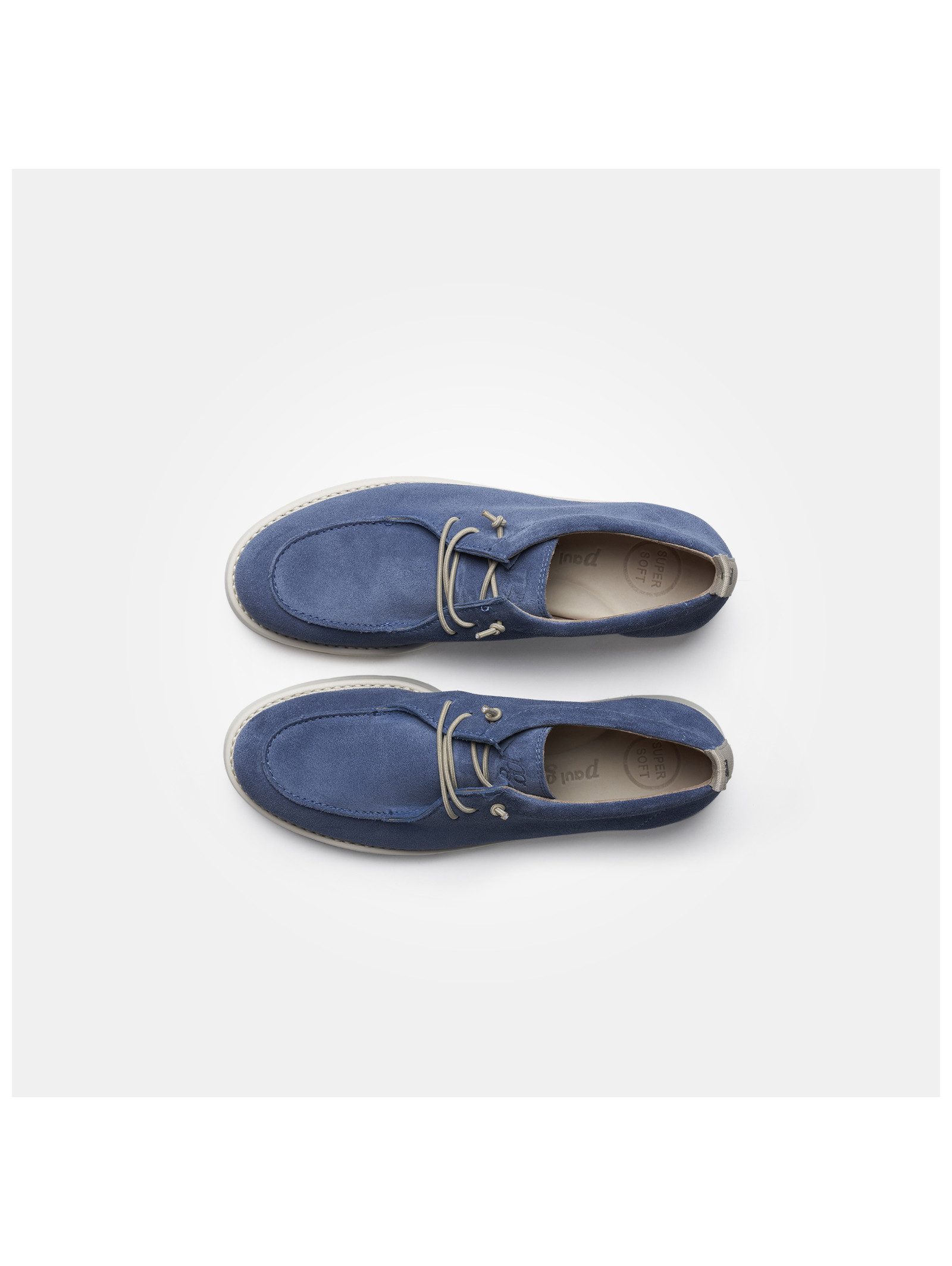 Paul Green Halbschuhe Veloursleder . Schnürschuh
