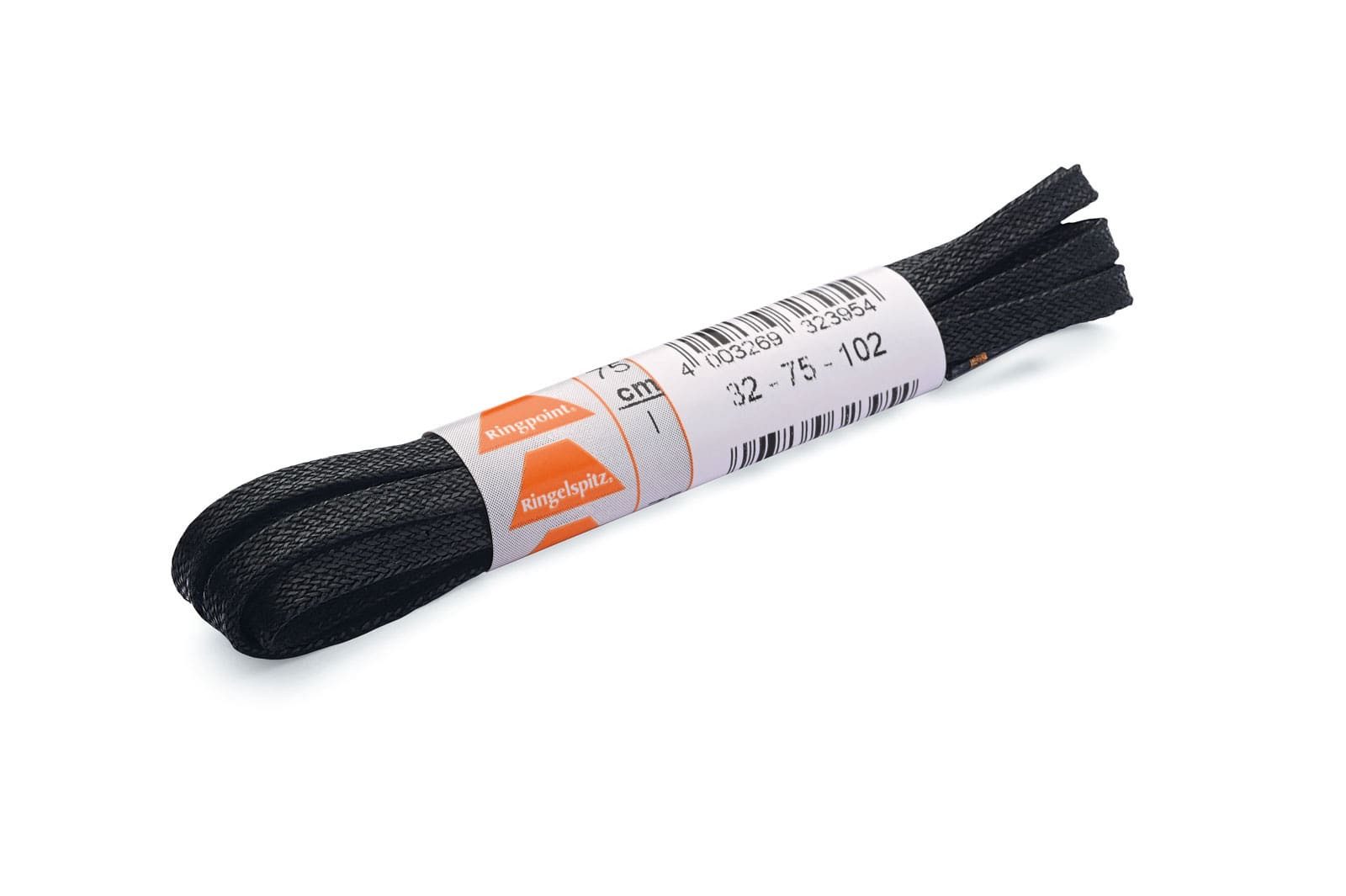 Ringelspitz Schnürsenkel Flach, schmal & gewachst, – Für elegante und klassische Schuhe - Ø 4 mm