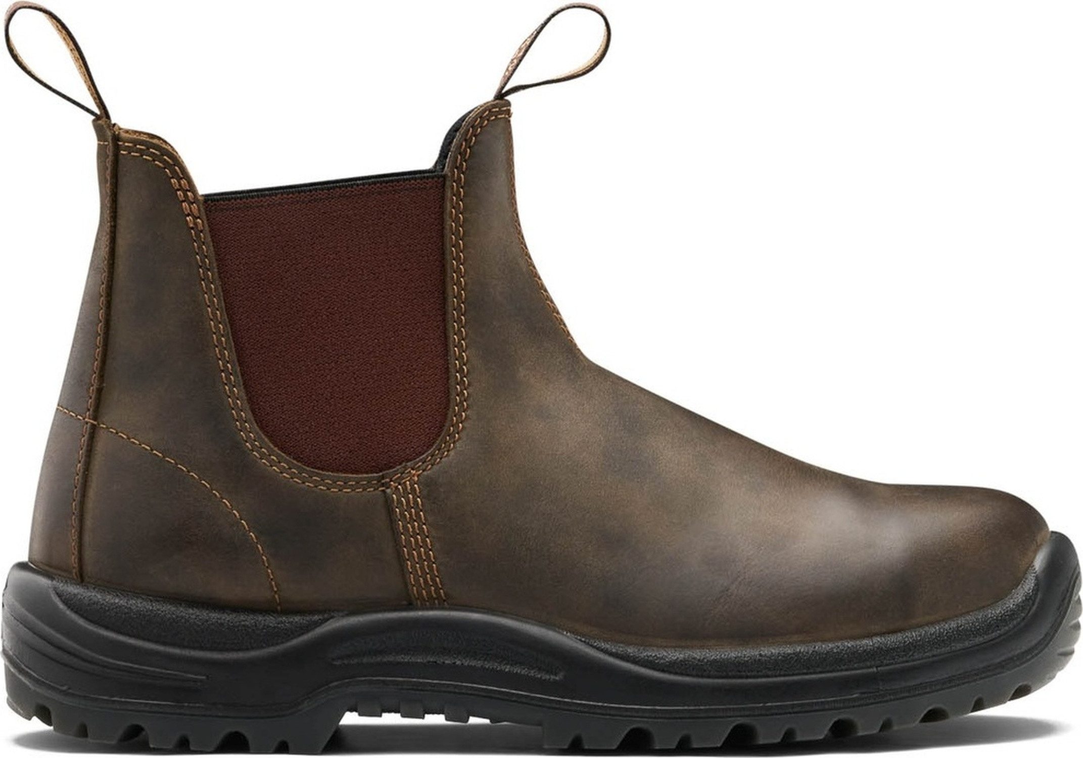 Blundstone 196 Brown Leather (Safety Series) Stiefel