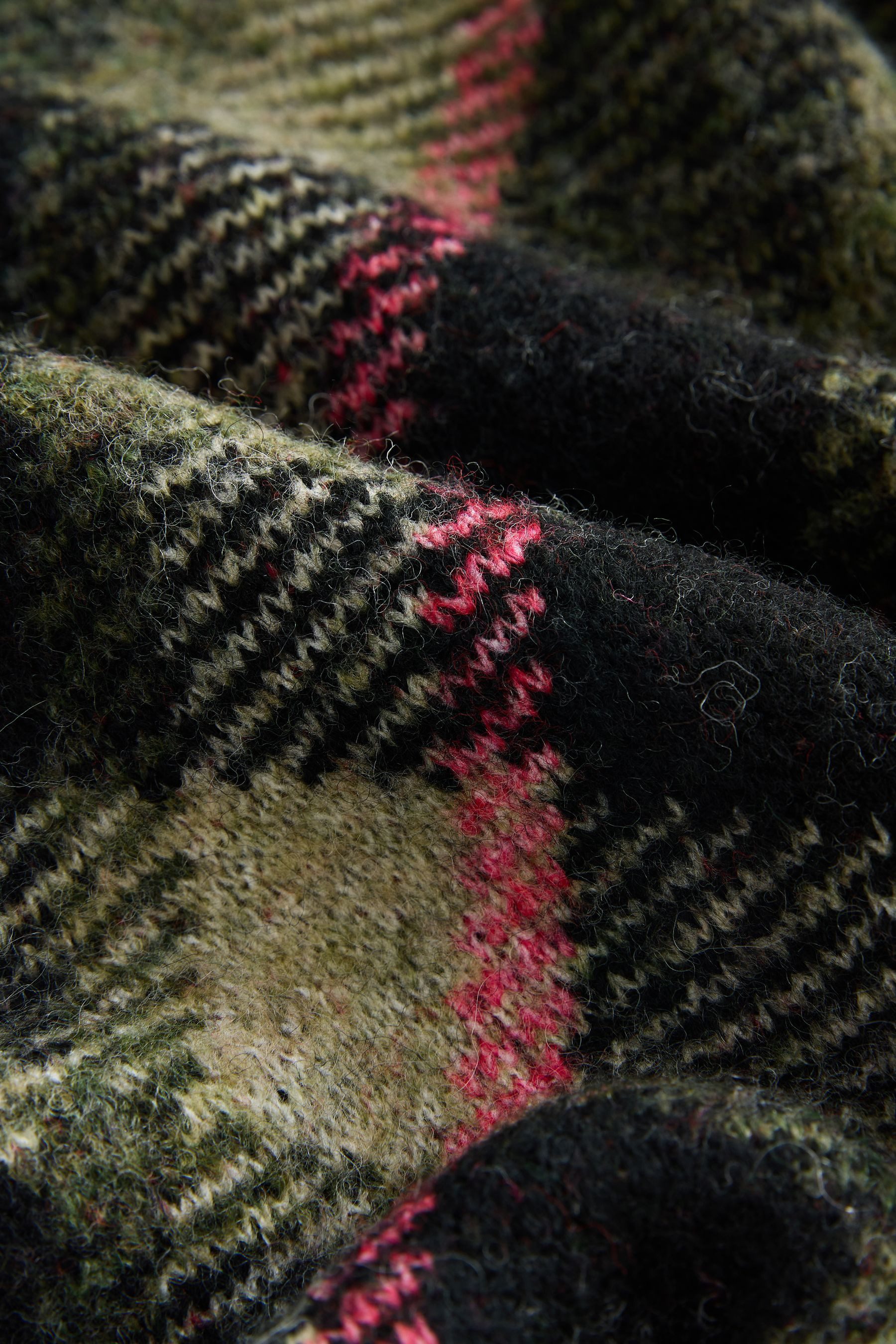 Next Rundhalspullover Gemusterter Strickpullover mit Rundhalsausschnitt (1- günstig online kaufen