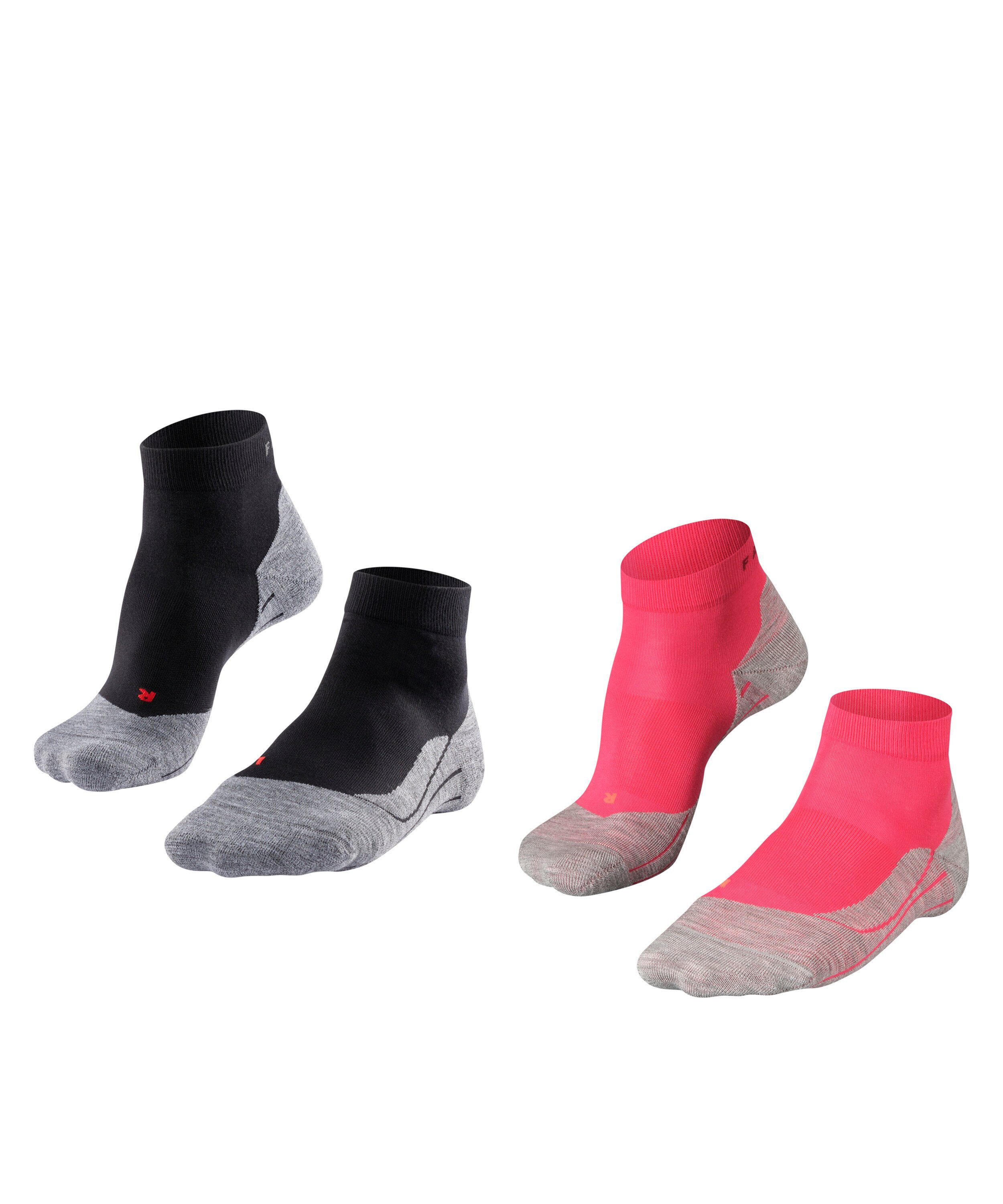 Endurance (2-Paar) Sportsocken Rücktrocknung FALKE (0020) 2-Pack mit schneller RU4 Short sortiment