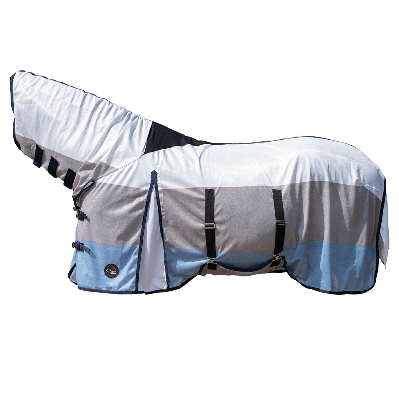 HKM Pferde-Fliegendecke Strong mit Halsteil