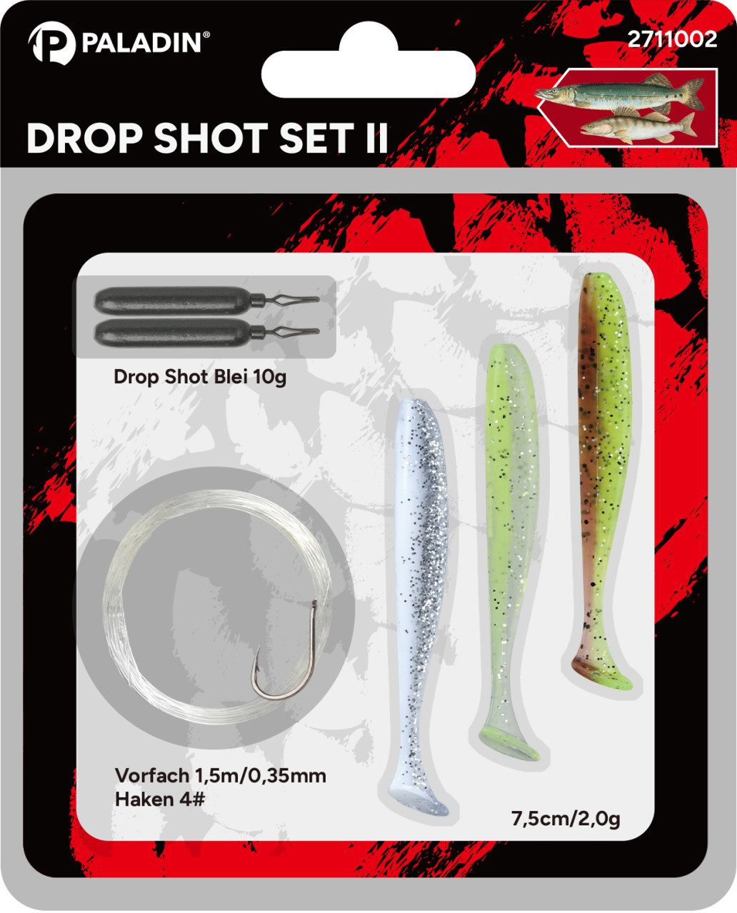 Paladin Lotblei Paladin Angelzubehör Drop Shot Set II