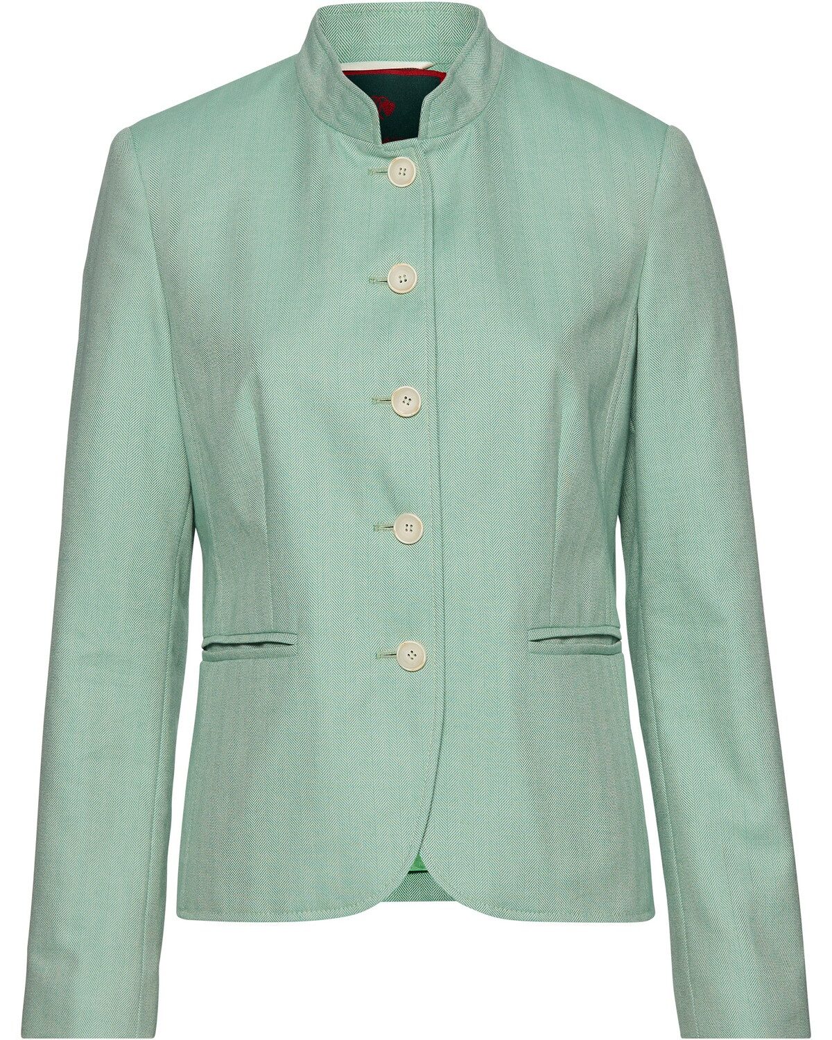 Reitmayer Trachtenjacke Fischgrat-Stehkragenjacke