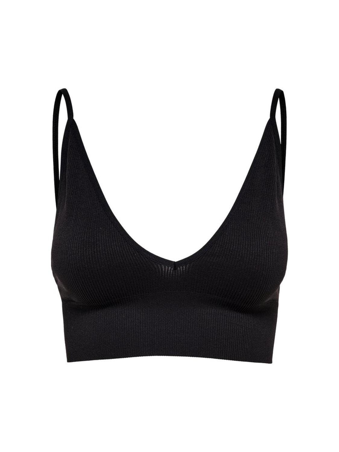 ONLY Bustier "ONLVICKY RIB SEAMLESS V-NECK TOP NOOS" günstig online kaufen