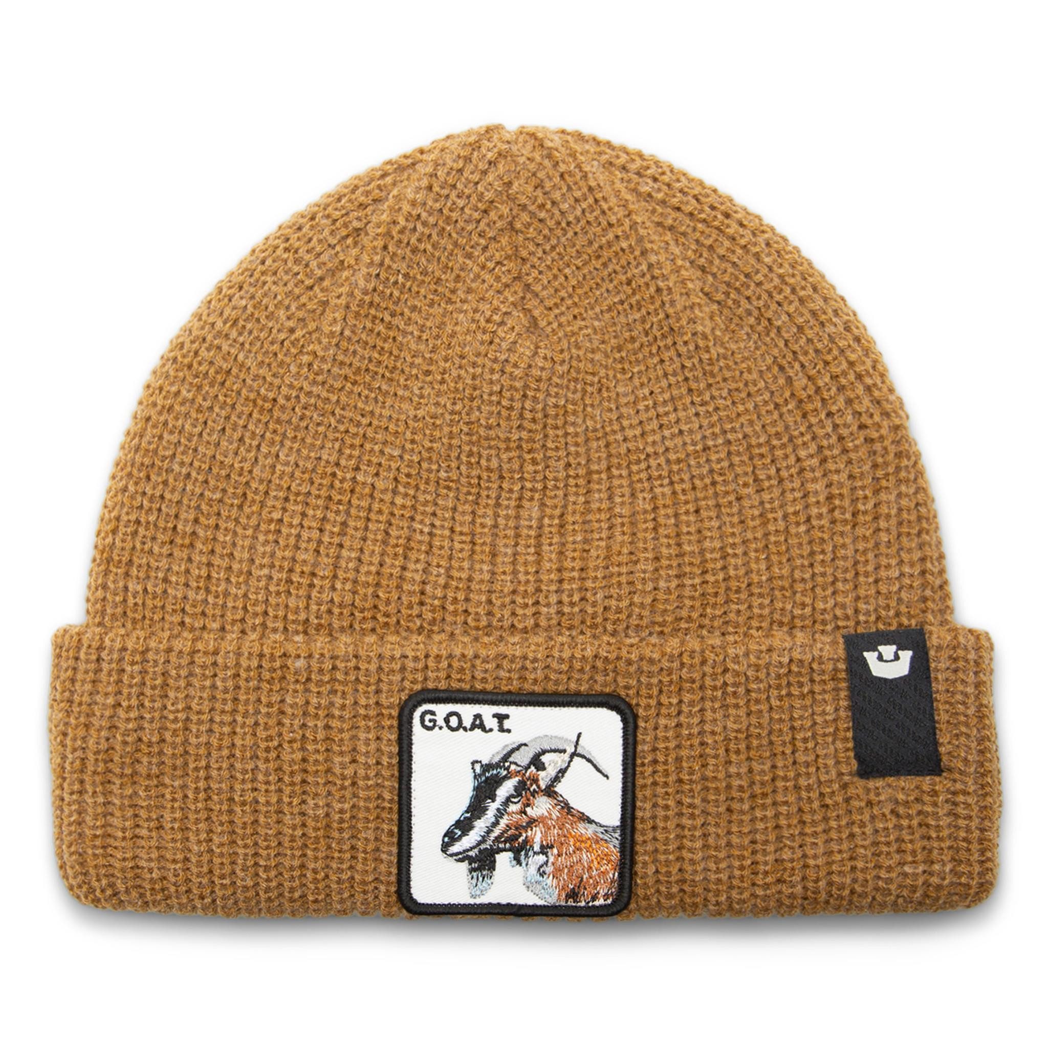 GOORIN Bros. Beanie Goorin Bros. Watch Cap Original Recipe Beanie The Goat Amber (Beanie, Beanie, Strickmütze)