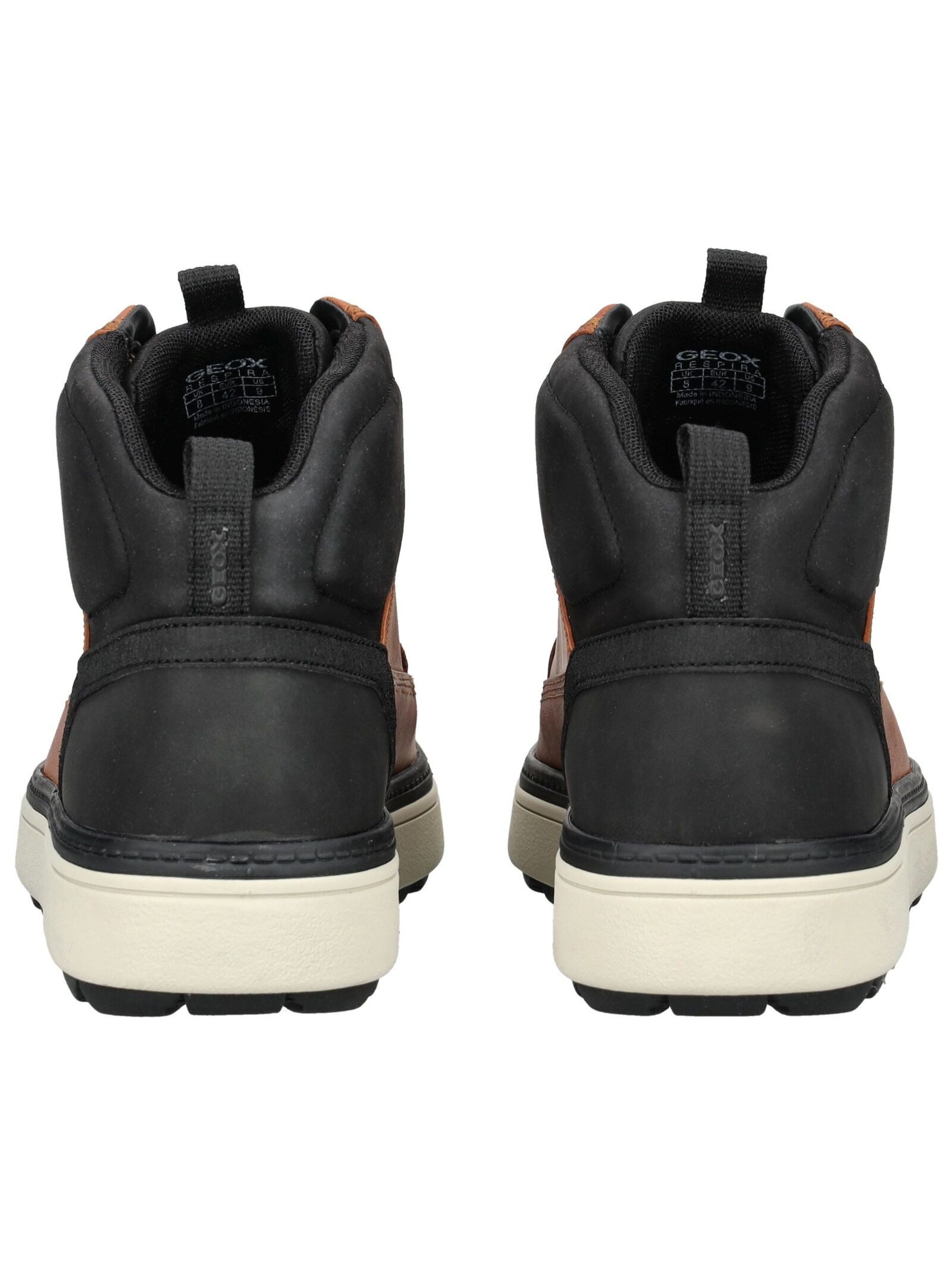 Geox Geox Stiefelette Leder/Textil Schnürstiefelette