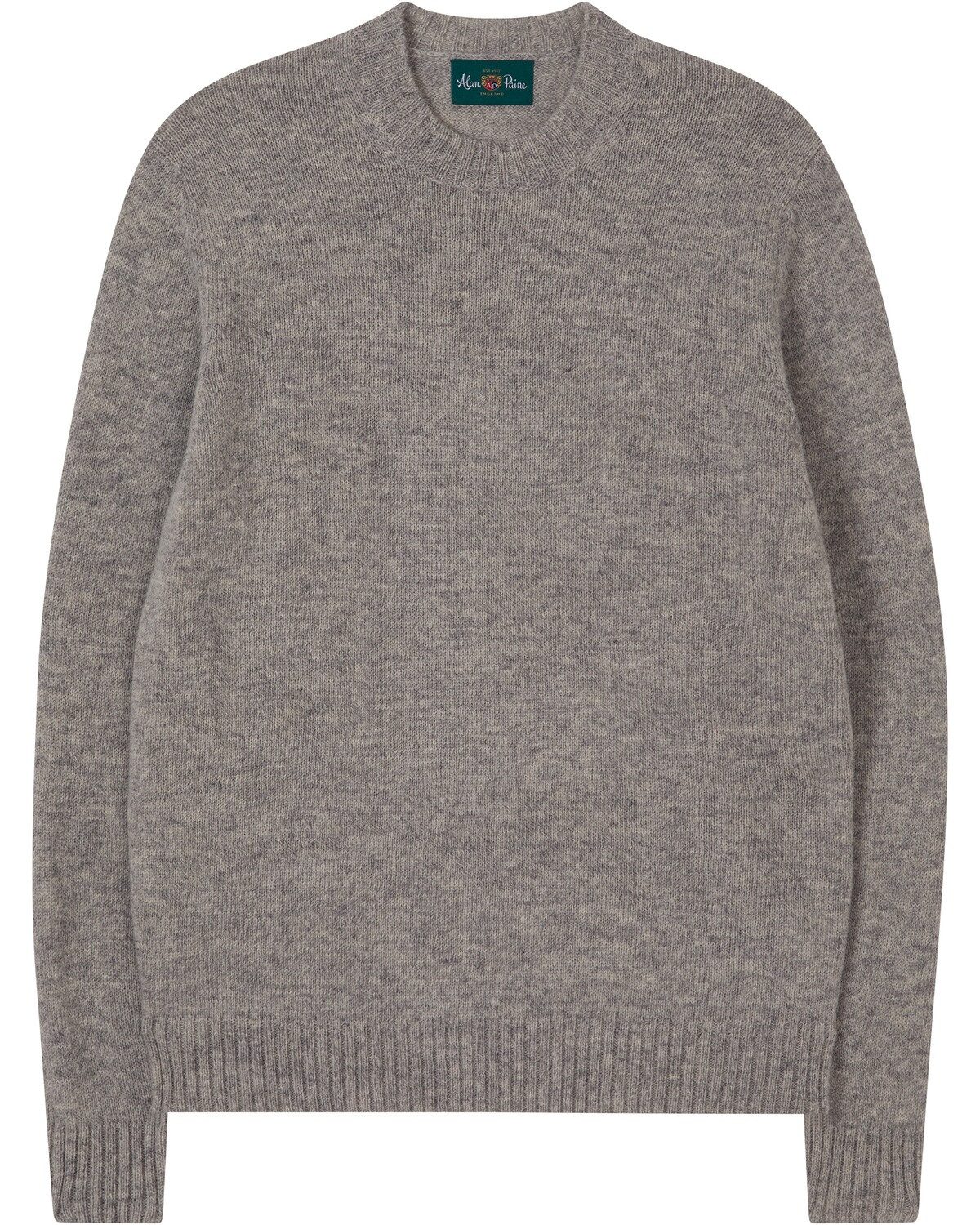 Alan Paine Strickpullover Rundhals-Pullover Kinnadie