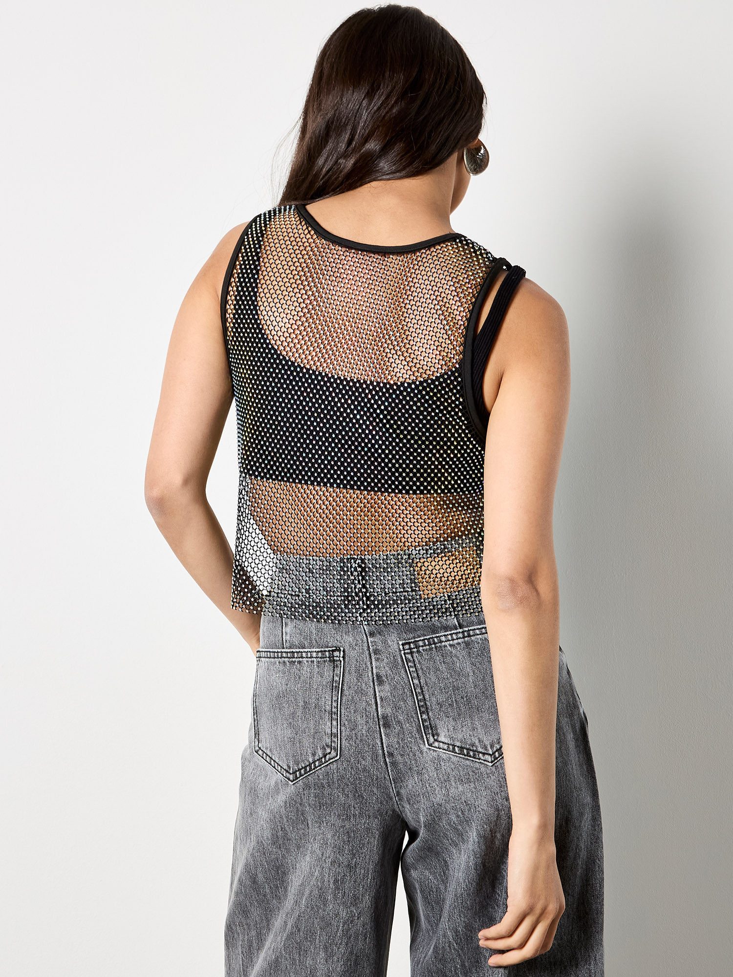 Apricot Crop-Top