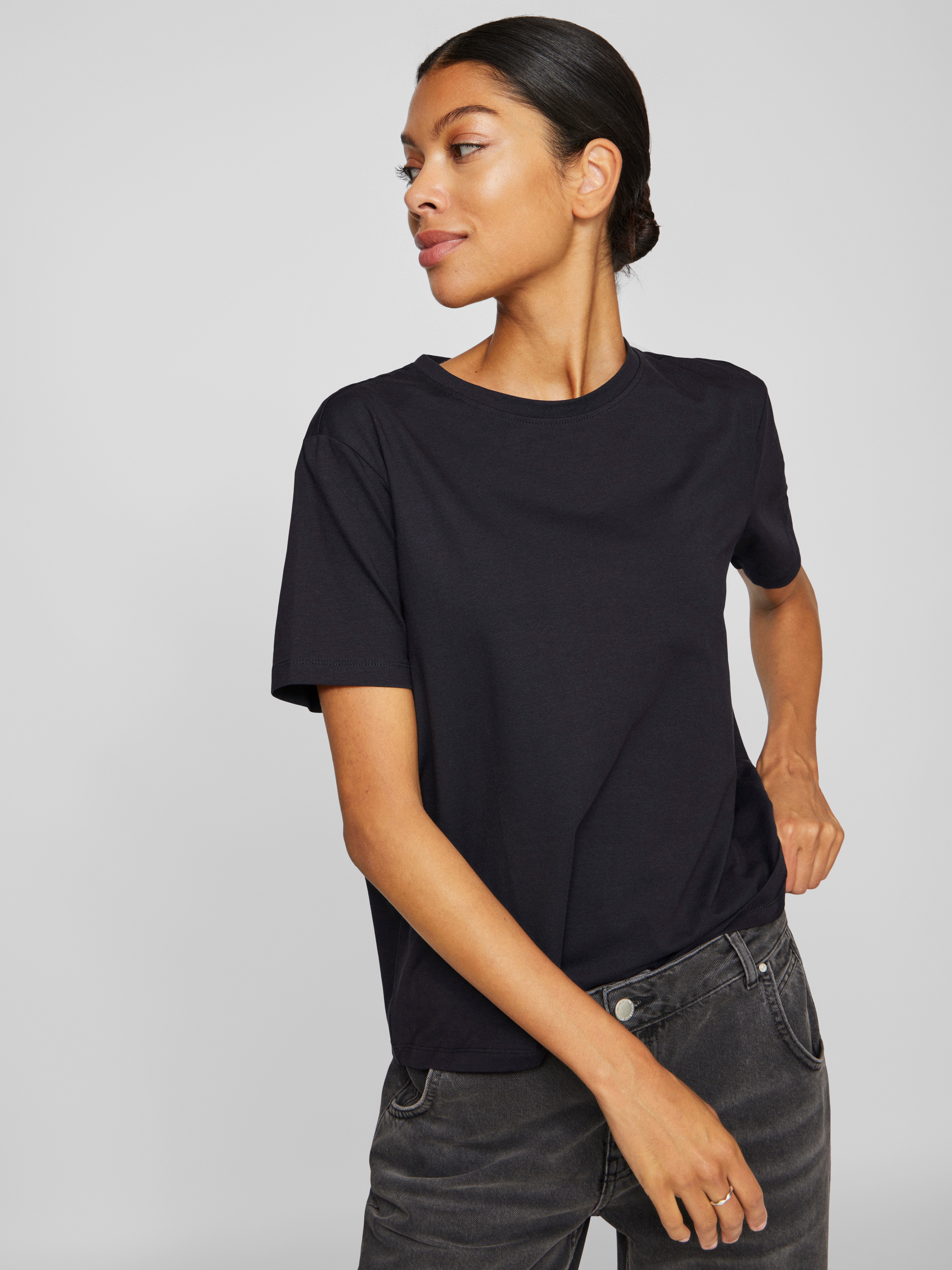 Vila Kurzarmshirt VINORA S/S T-SHIRT - günstig online kaufen