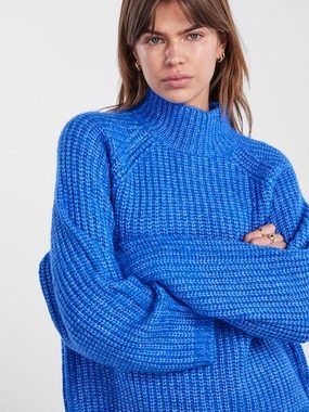 pieces Strickpullover PCNELL LS HIGH NECK KNIT NOOS