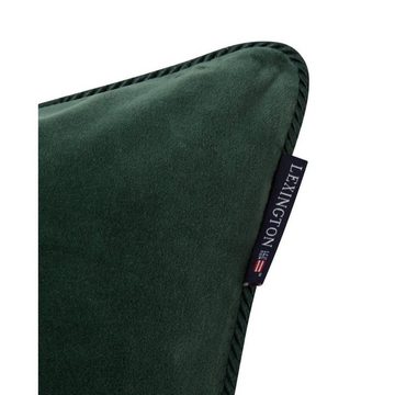 Kissenhülle LEXINGTON Kissenhülle Organic Cotton Velvet Green (50x50), Lexington