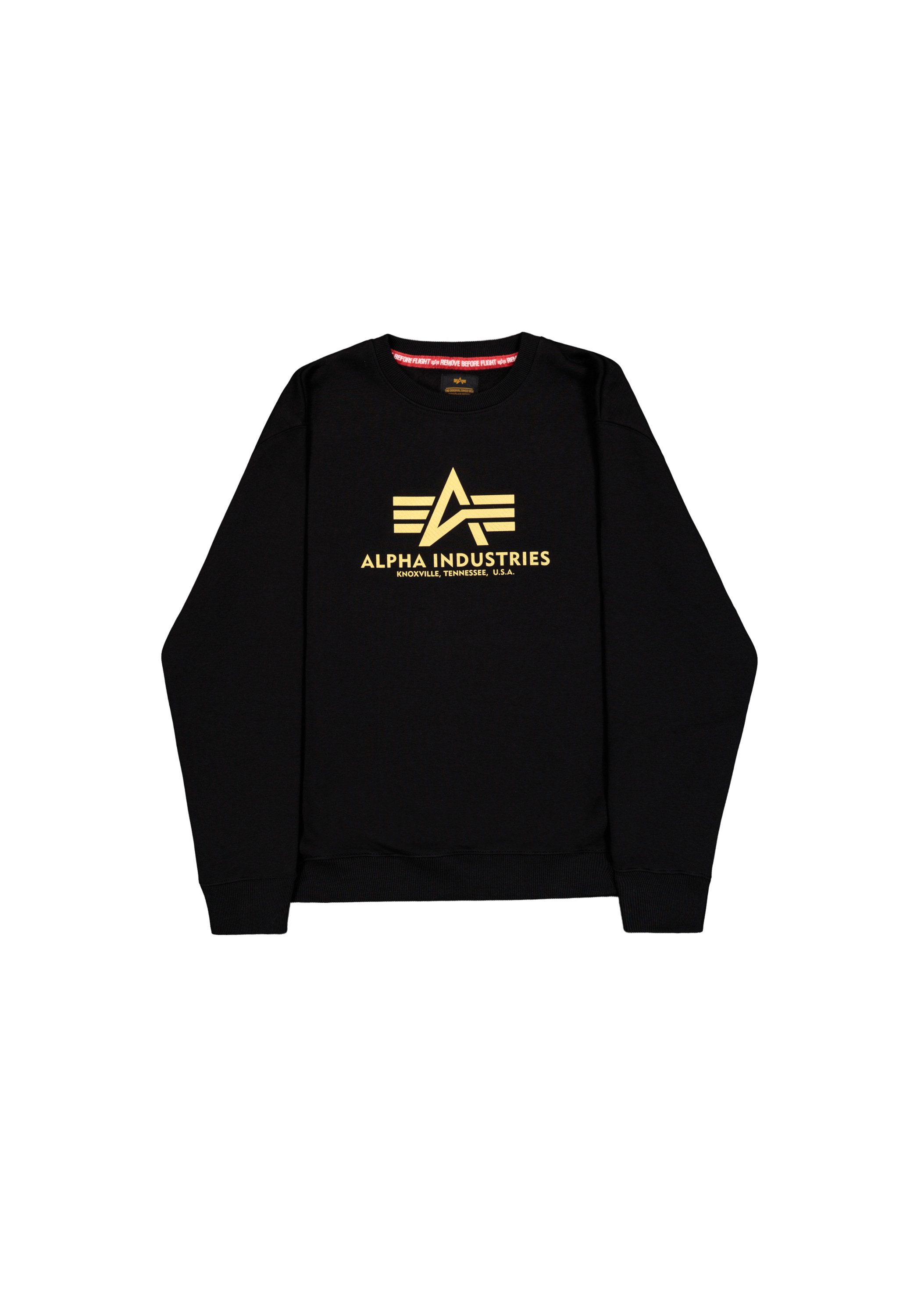 Sweater Alpha Industries Men - Sweatshirts Basic Sweatshirt Carbon