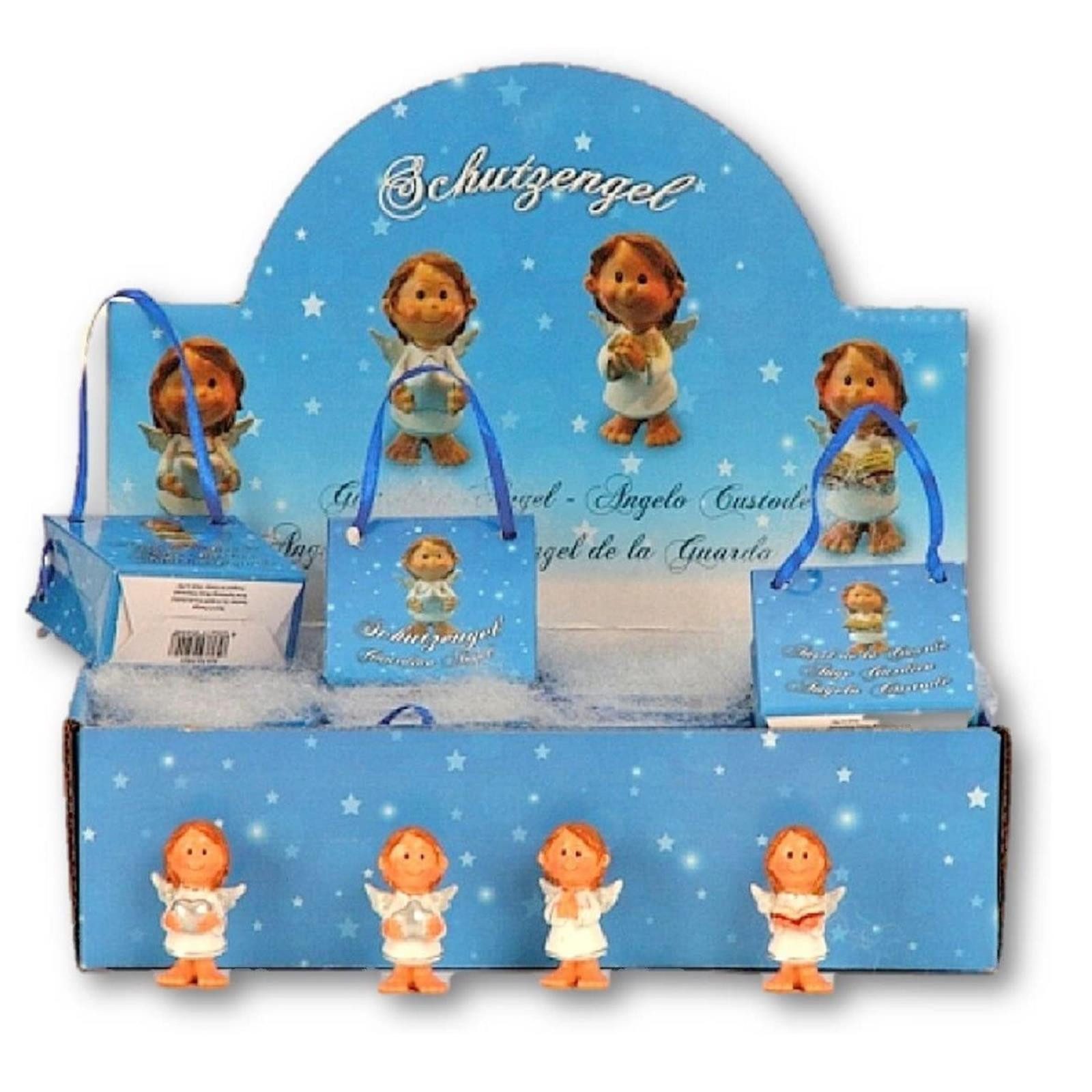 Geschenkestadl Engelfigur 24 Schutzengel im Display liebevolle, schöne Himmelsboten in 4 Motiven (24 St)