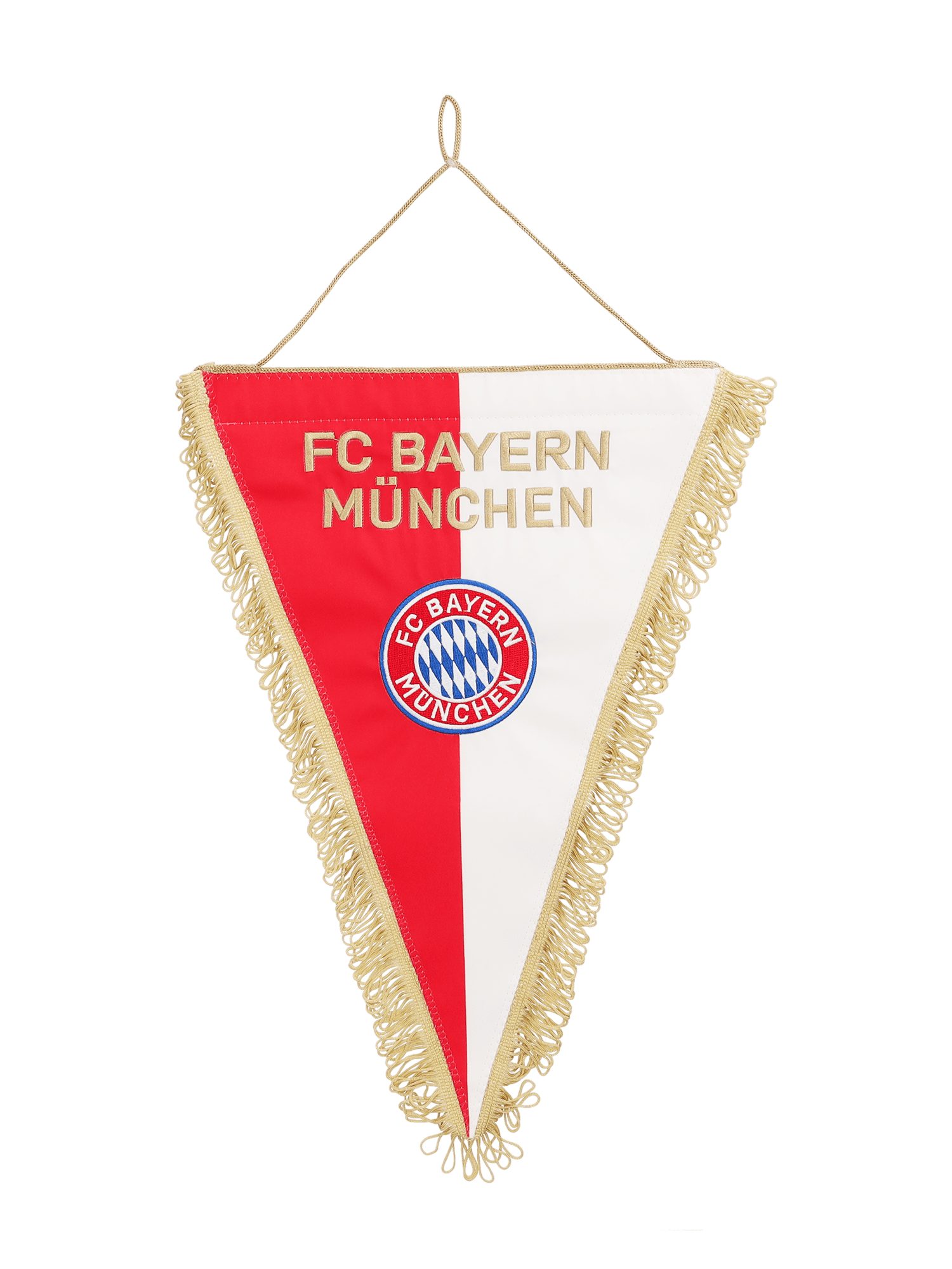 FC Bayern München Wimpelkette FC Bayern München I Wimpel Premium I Rot/Weiß