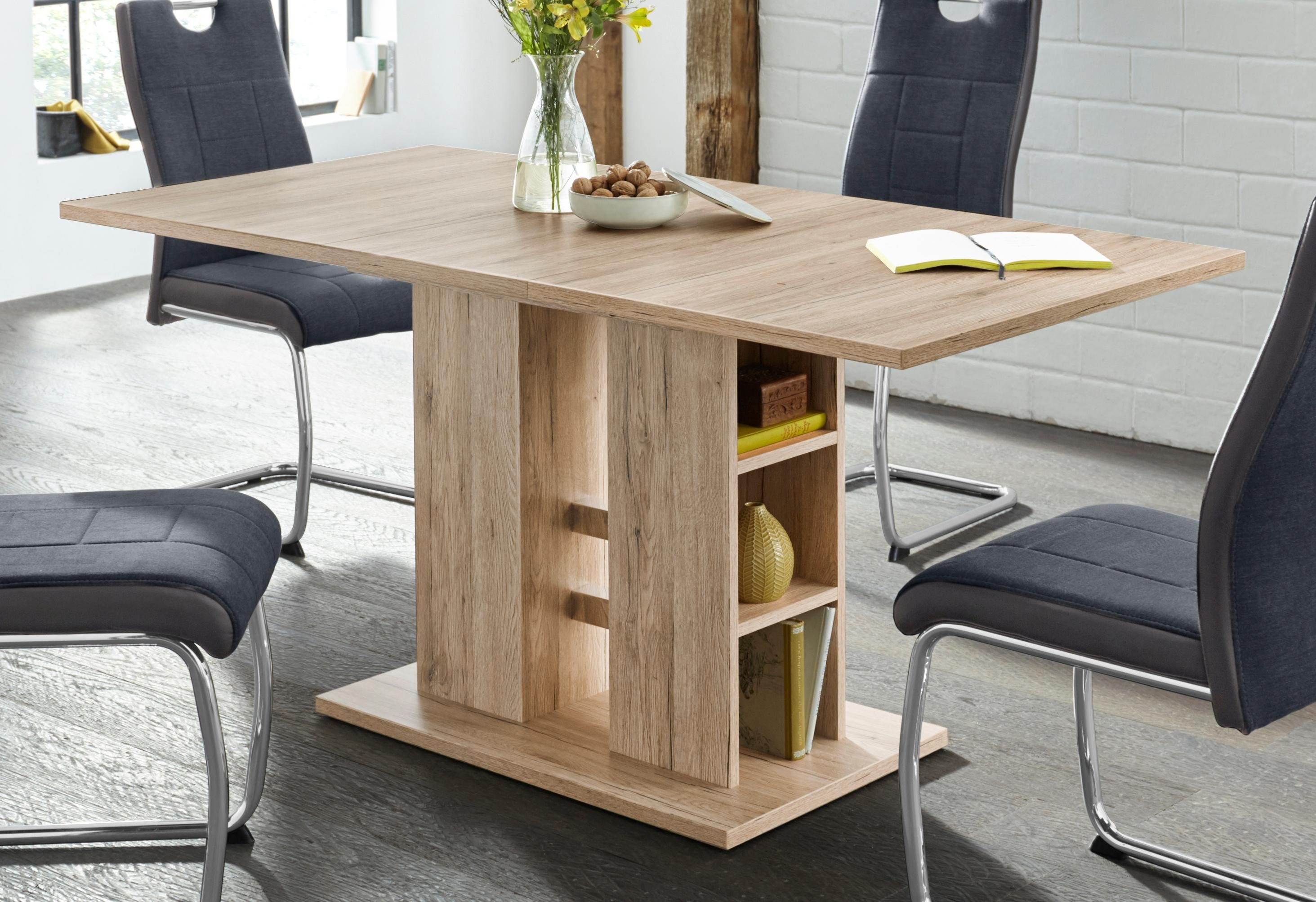 HELA Esstisch STEFFI, Breite 120-160 cm günstig online kaufen