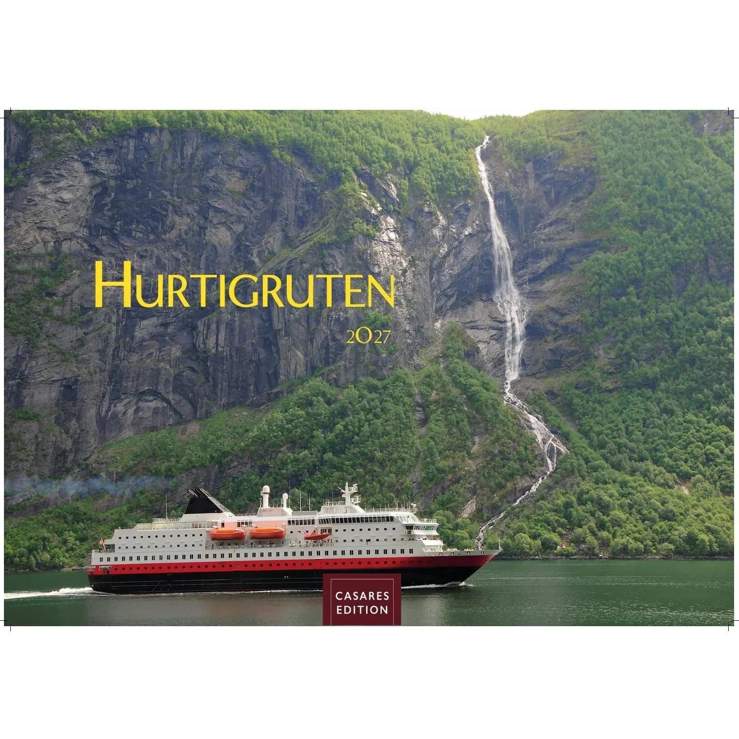 Wandkalender Hurtigruten Kalender 2027 - Wandkalender, Fotokalender Nordeuropa...