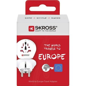 SKROSS Länderreiseadapter World to Europe Reiseadapter