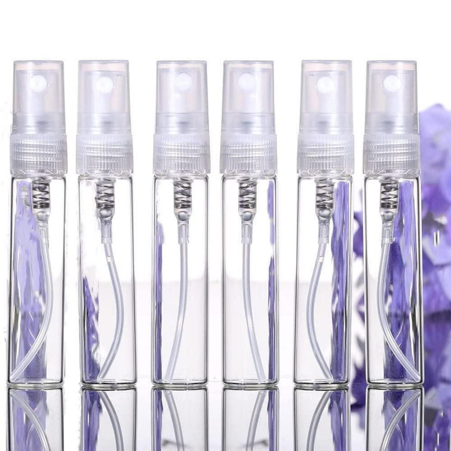 LuxusKollektion Sprühflasche Sprühflasche Parfümzerstäuber 2ML transparent 200Stk