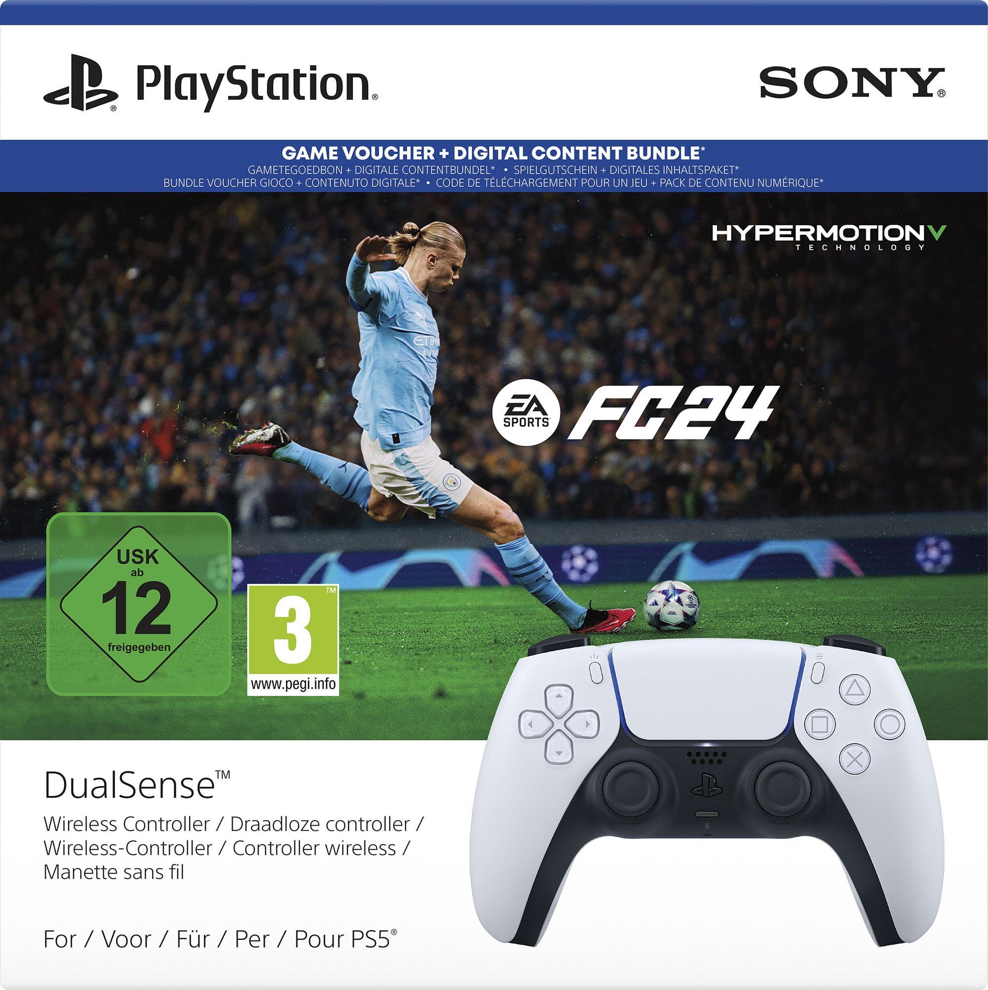 DualSense 5 PlayStation EAFC24 + PlayStation-Controller