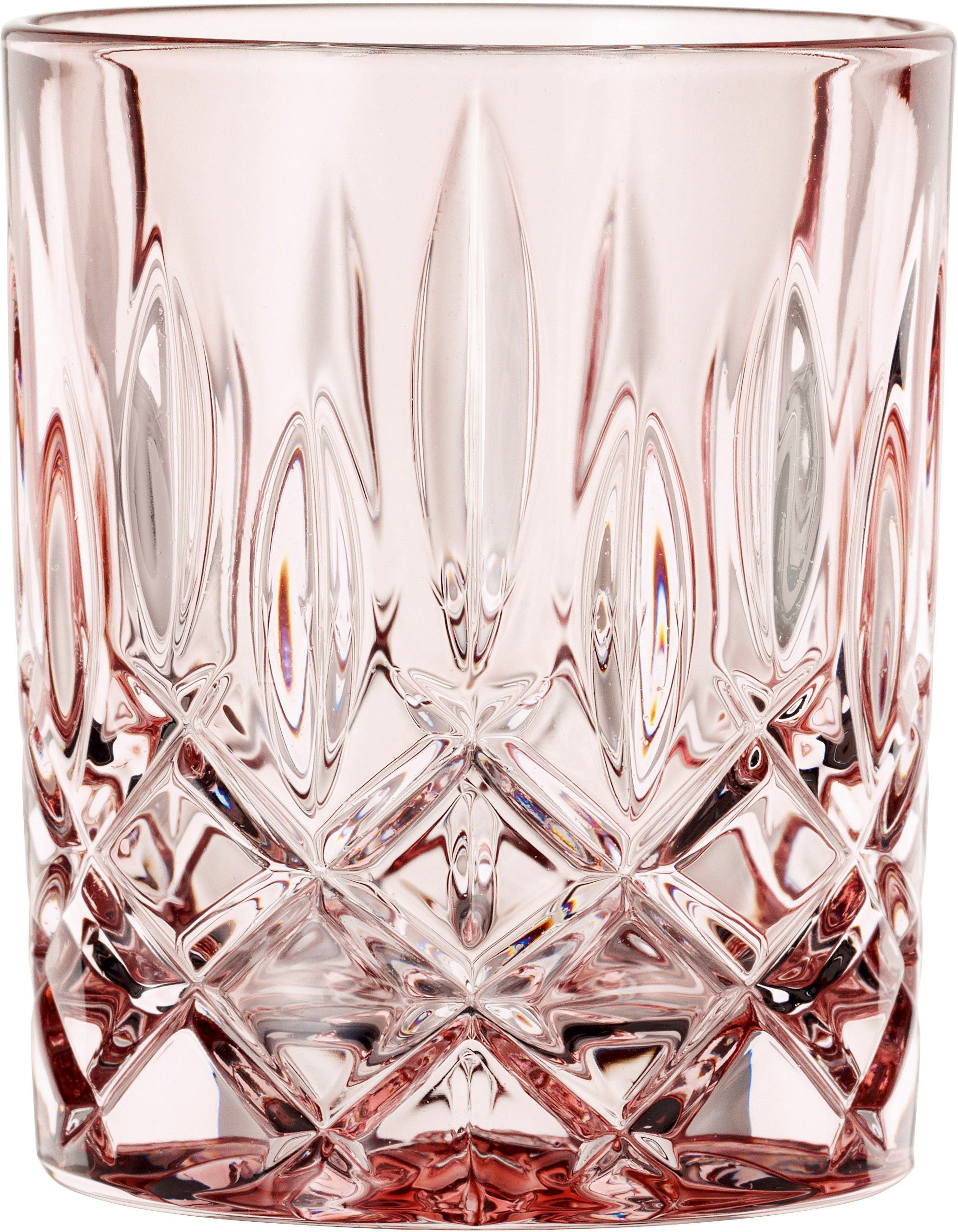 Nachtmann Whiskyglas Made ml, Kristallglas, Noblesse, Germany, in rose 295 2-teilig