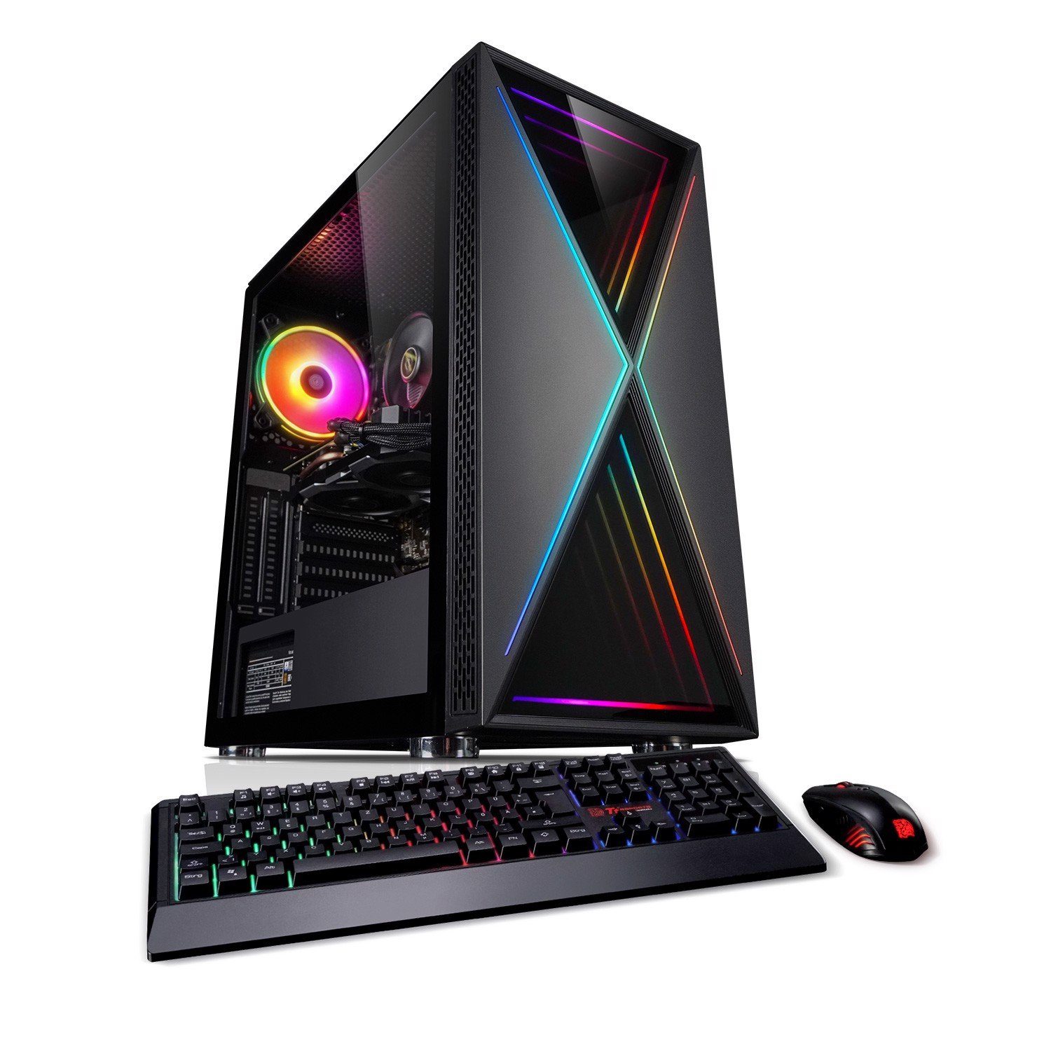 Kiebel Raptor 12 Gaming-PC (Intel Core i7 Intel Core i7-12700KF, RTX 4070, 32 GB RAM, 2000 GB HDD, 2000 GB SSD, Luftkühlung, ARGB-Beleuchtung)