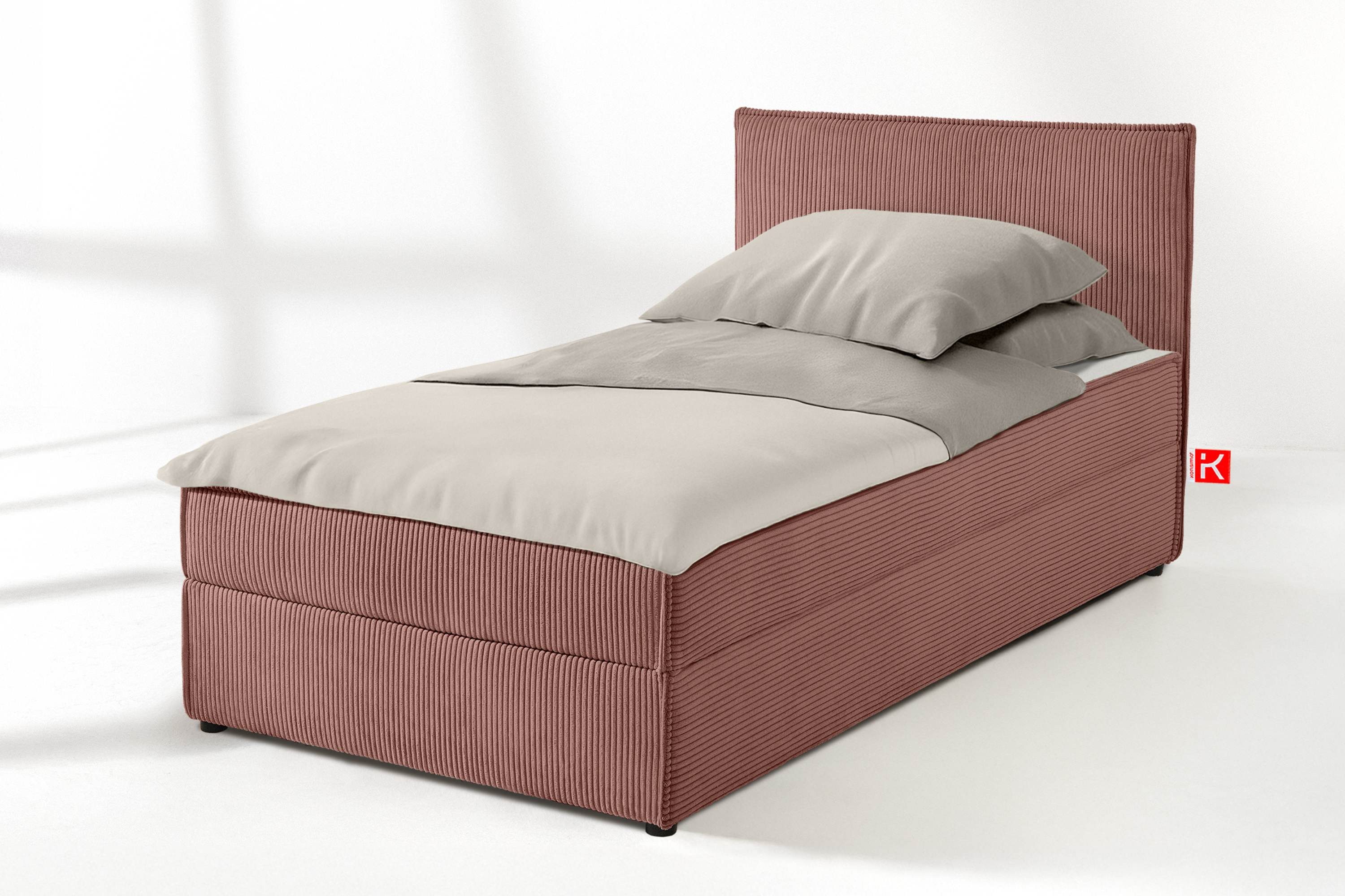 KONSIMO® Jugendbett Einzelbett, Polsterbett ROTI, Tagesbett (90 cm x 200 cm günstig online kaufen