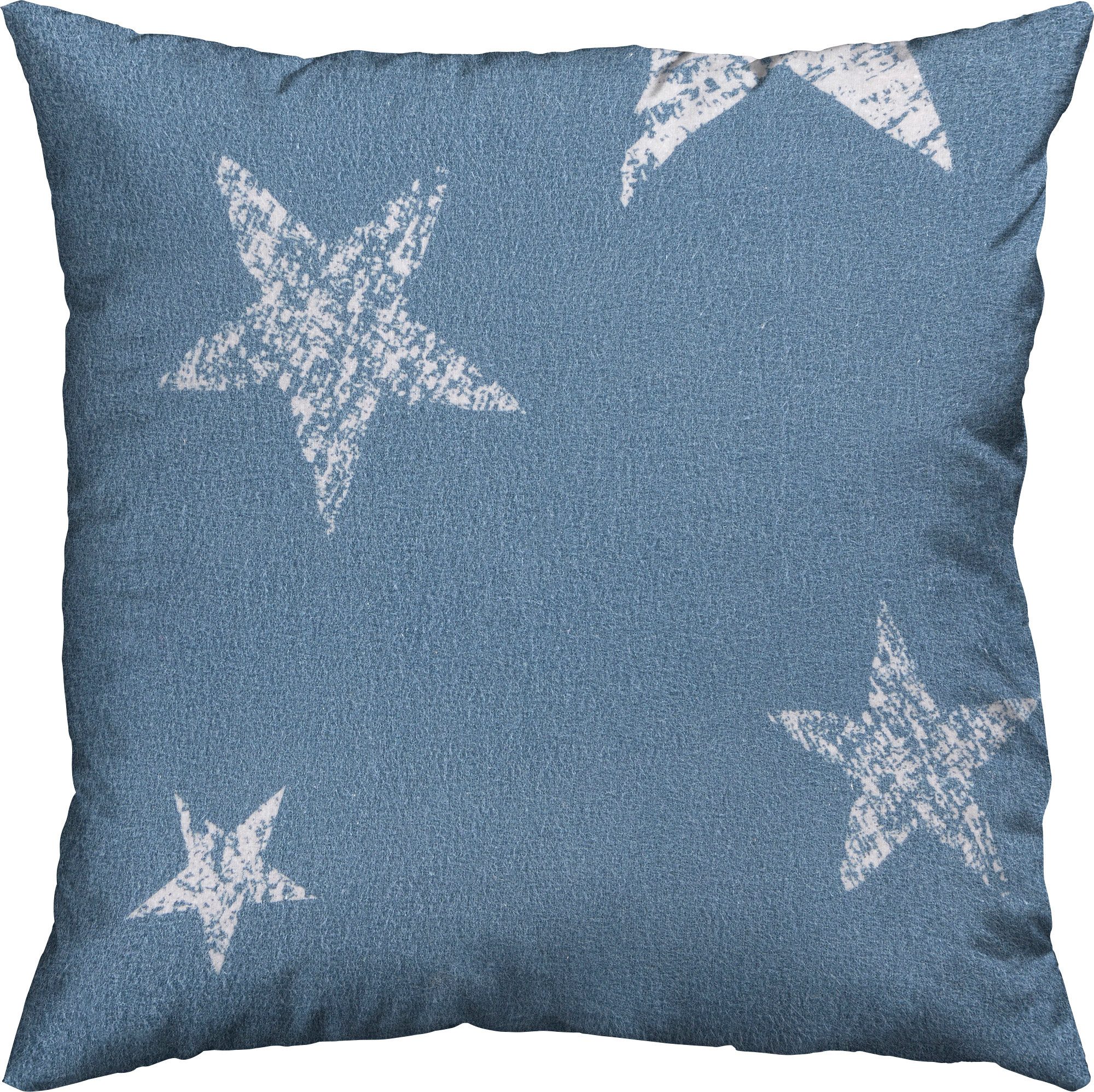 Erwin Müller Kissenbezug Kuschelkissenbezug, Karo günstig online kaufen