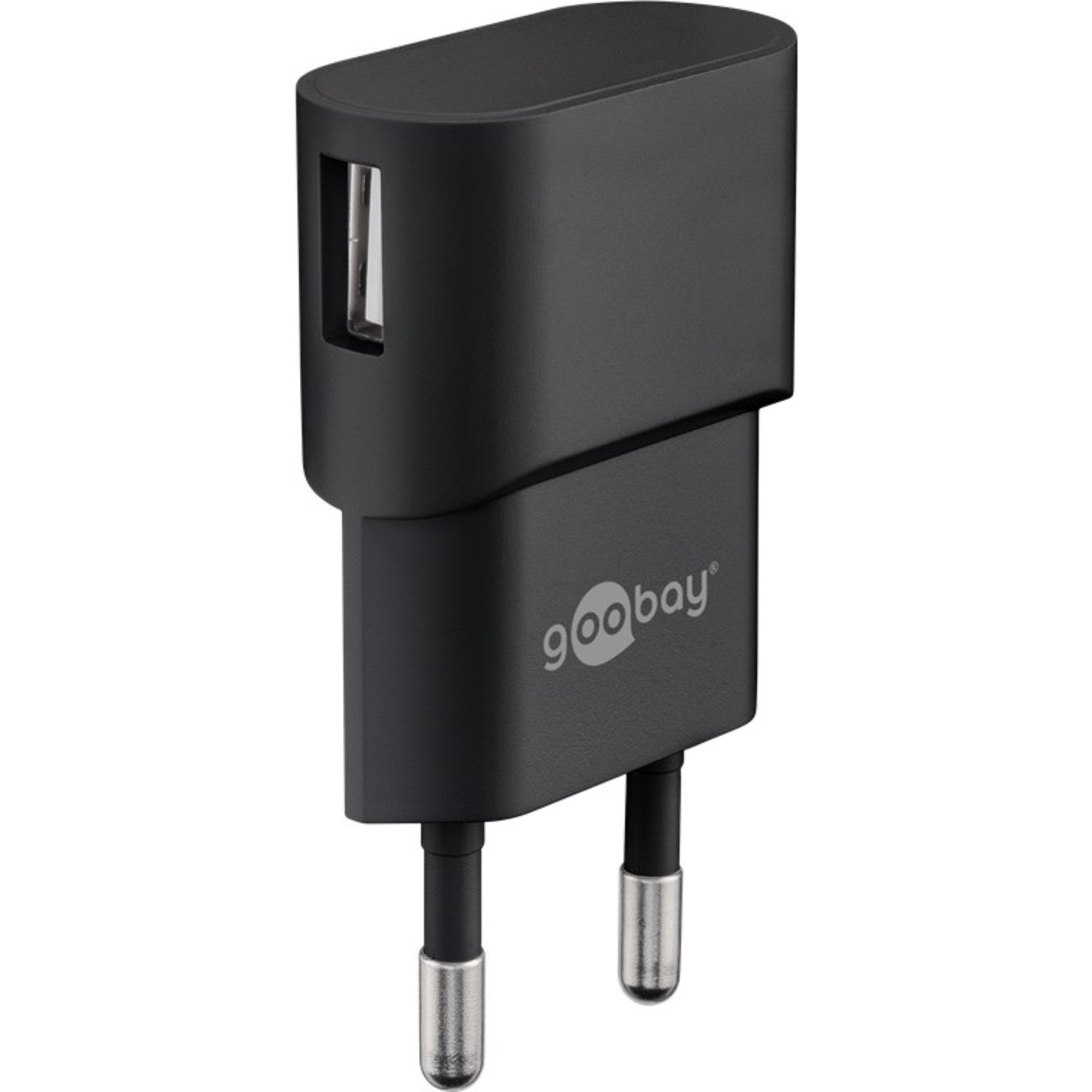 goobay USB-Ladegerät 1 A (5W) schwarz Netzteil