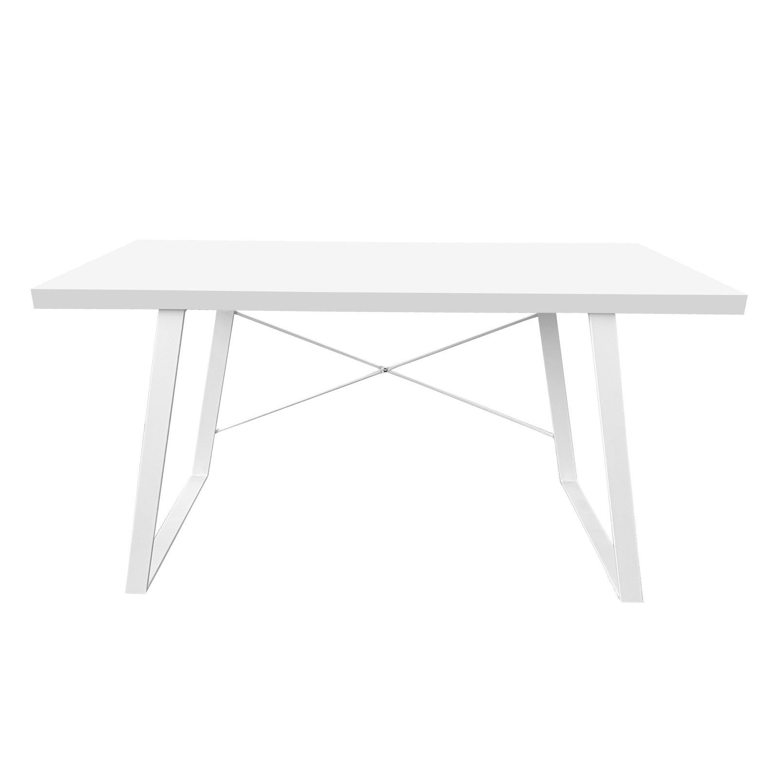 SVITA Schreibtisch INDUSTRIAL (1-St., 1 Tisch), Tisch, Schreibtisch, Industrial, Zeitlos Weiß | weiß | Weiß