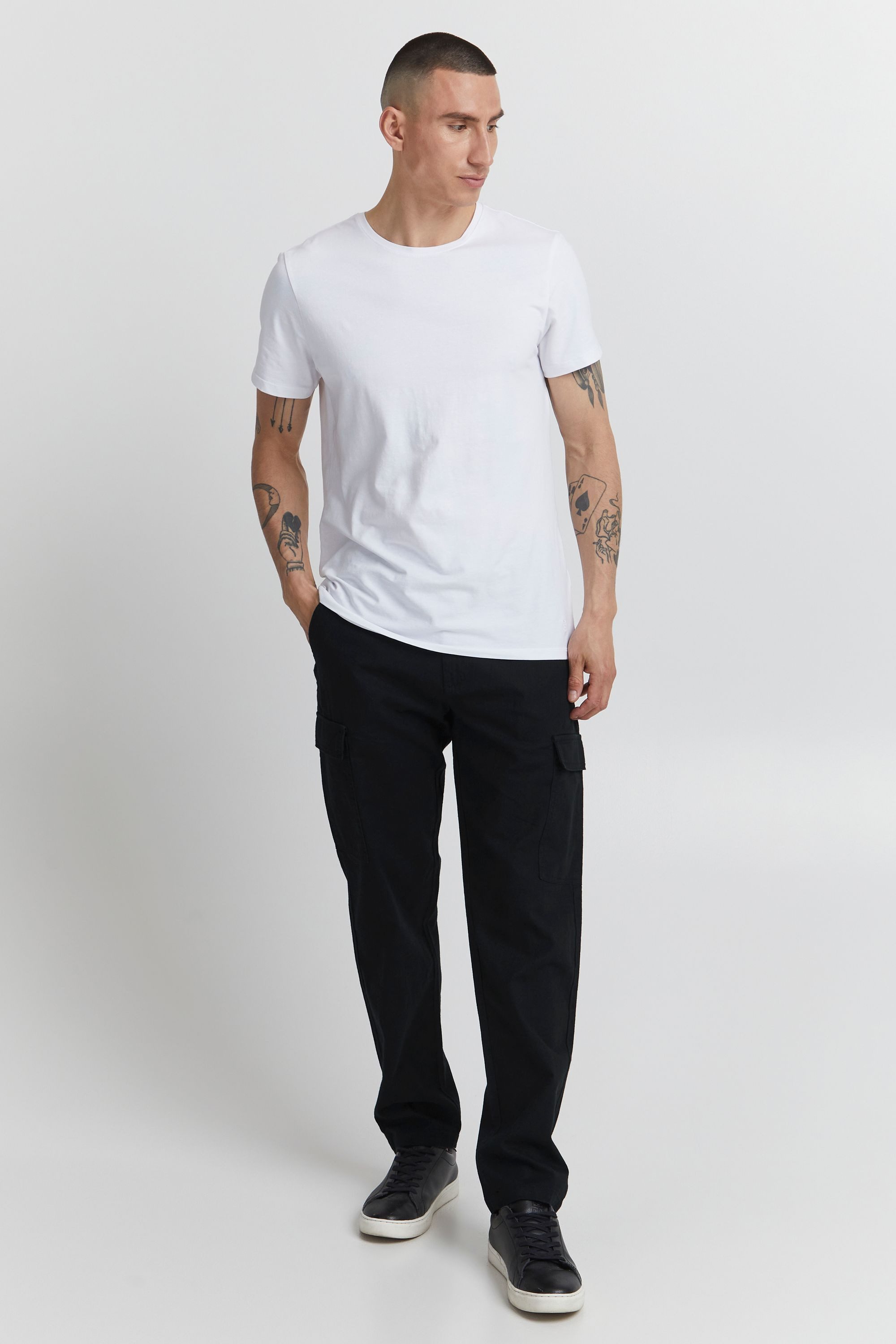 Indicode Cargohose IDMosat Cargohose aus Leinenmix günstig online kaufen