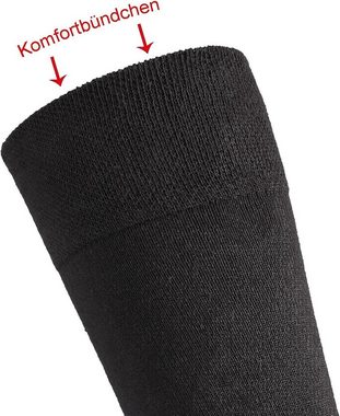 TippTexx 24 Socken 6 Paar Wellness-Socken aus Bio-Baumwolle mit Anti-Loch-Garantie