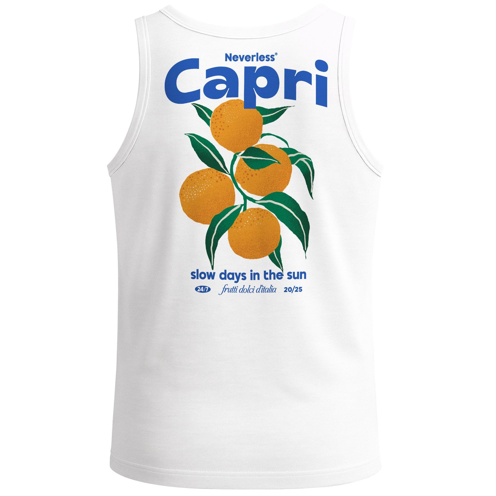 Neverless Tanktop Herren Tank-Top Backprint Vintage günstig online kaufen