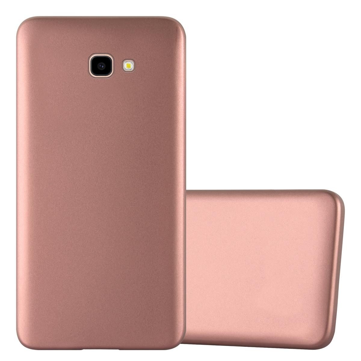 Cadorabo Handyhülle für Samsung Galaxy J4 PLUS Hülle Samsung Galaxy J4 PLUS, Flexible TPU Silikon Handy Schutzhülle - Hülle - ultra slim