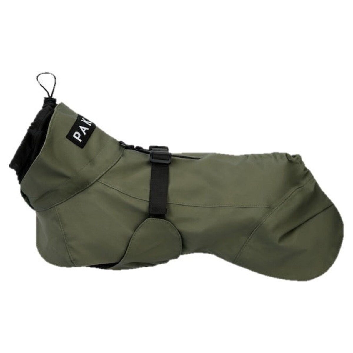 PAIKKA Hunderegenmantel Hunde Regenmantel reflektierend "Visibility Raincoat" thyme