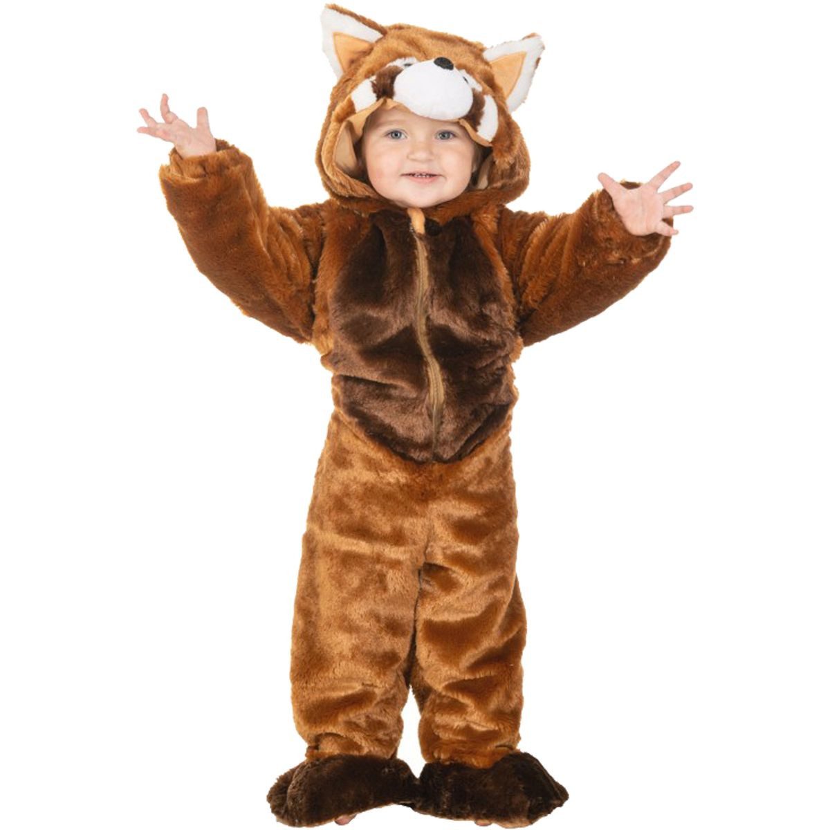 Kostüm Roter Panda Overall für Babys und Kleinkinder Unisex