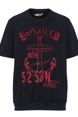 Men Plus T-Shirt Men+ T-Shirt Halbarm Bauchfit bis 80/82